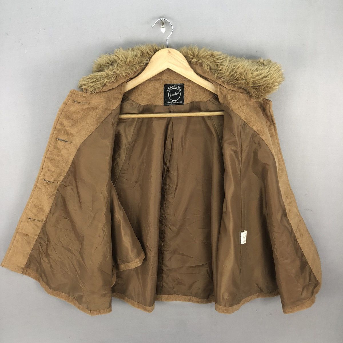 Japanese Brand Cornflake Freedom Faux Fur Cape Size M / US 6-8 / IT 42-44 - 4 Thumbnail