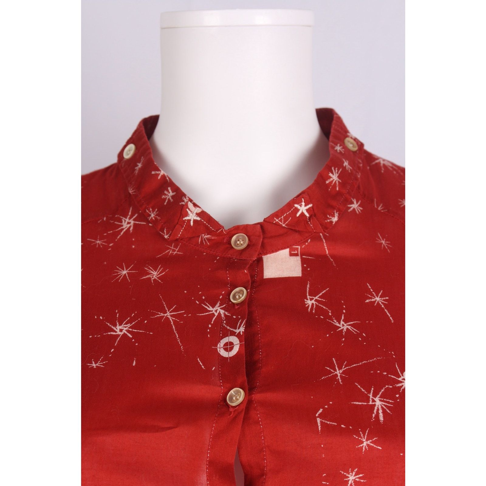 Marithe + Francois Girbaud Marithé François Girbaud Star Print Shirt Dress Size S / US 4 / IT 40 - 5 Thumbnail