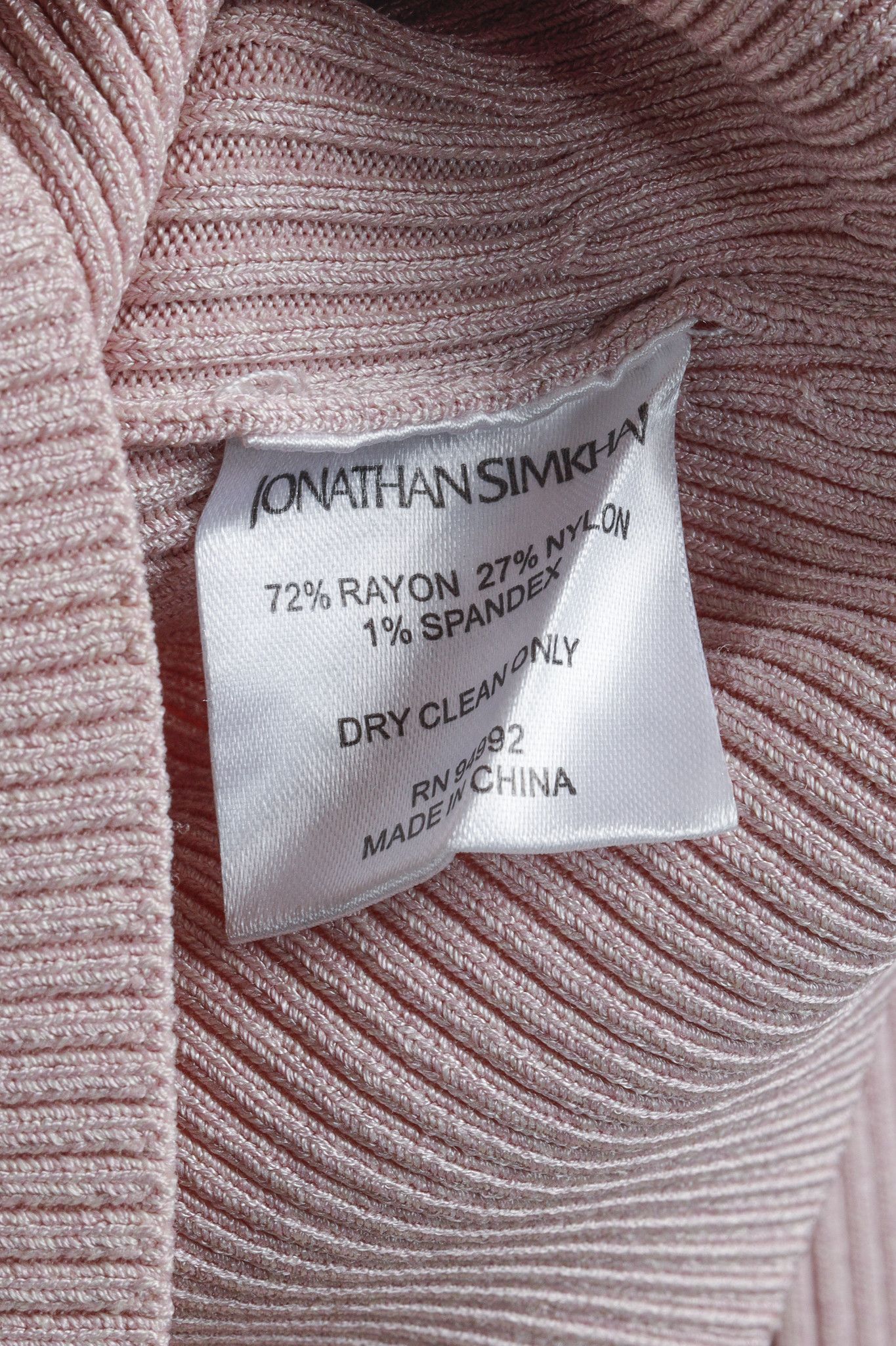 Jonathan Simkhai Jonathan Simkhai Pink Ribbed Sweetheart Top Size S / US 4 / IT 40 - 8 Thumbnail