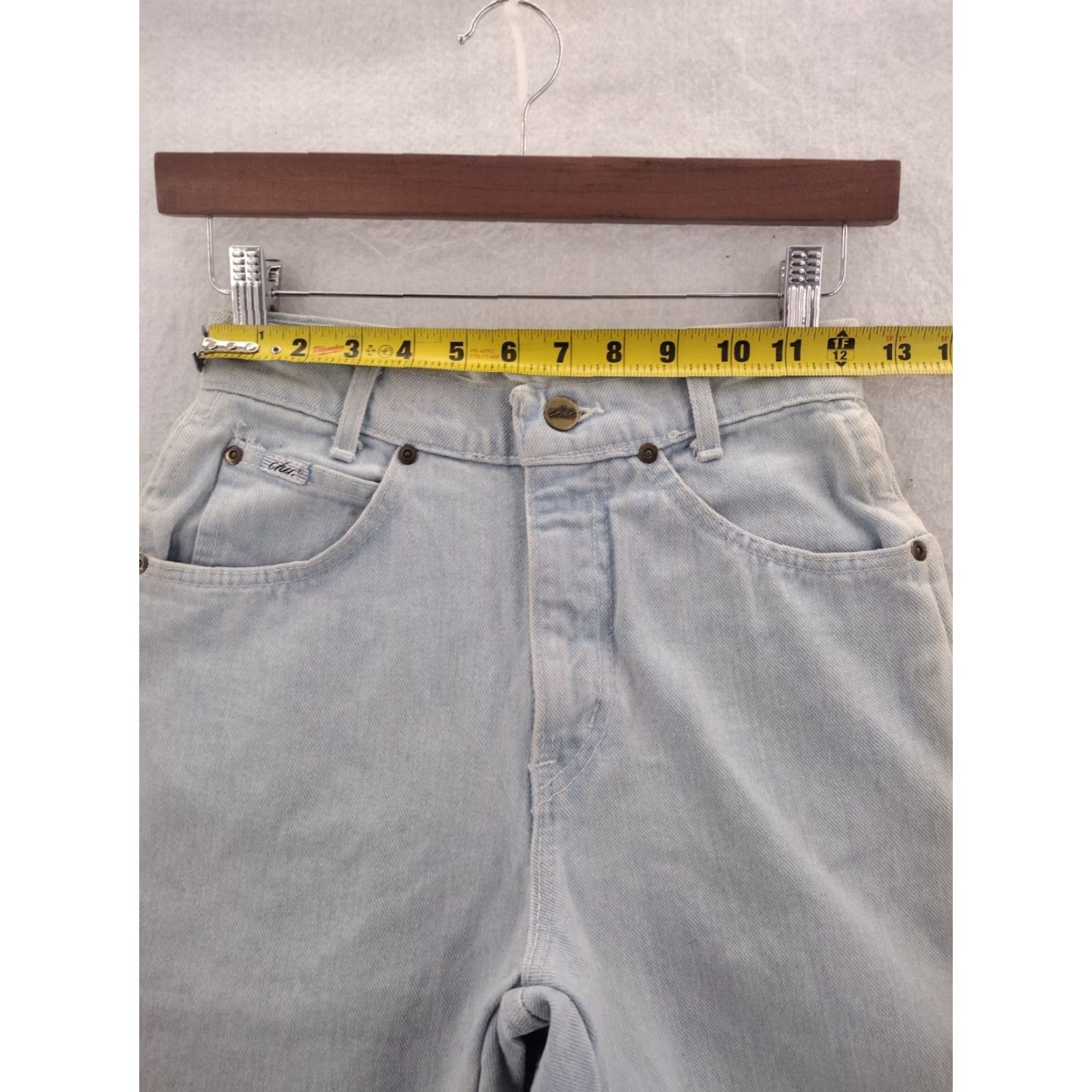 Vintage VINTAGE CHIC NWD MOM Jeans Womens 5 Petite High Waist Blue 80s Vintage Denim 5-Pocket Mens Womens Girls Boys Size 27" / US 4 / IT 40 - 3 Thumbnail