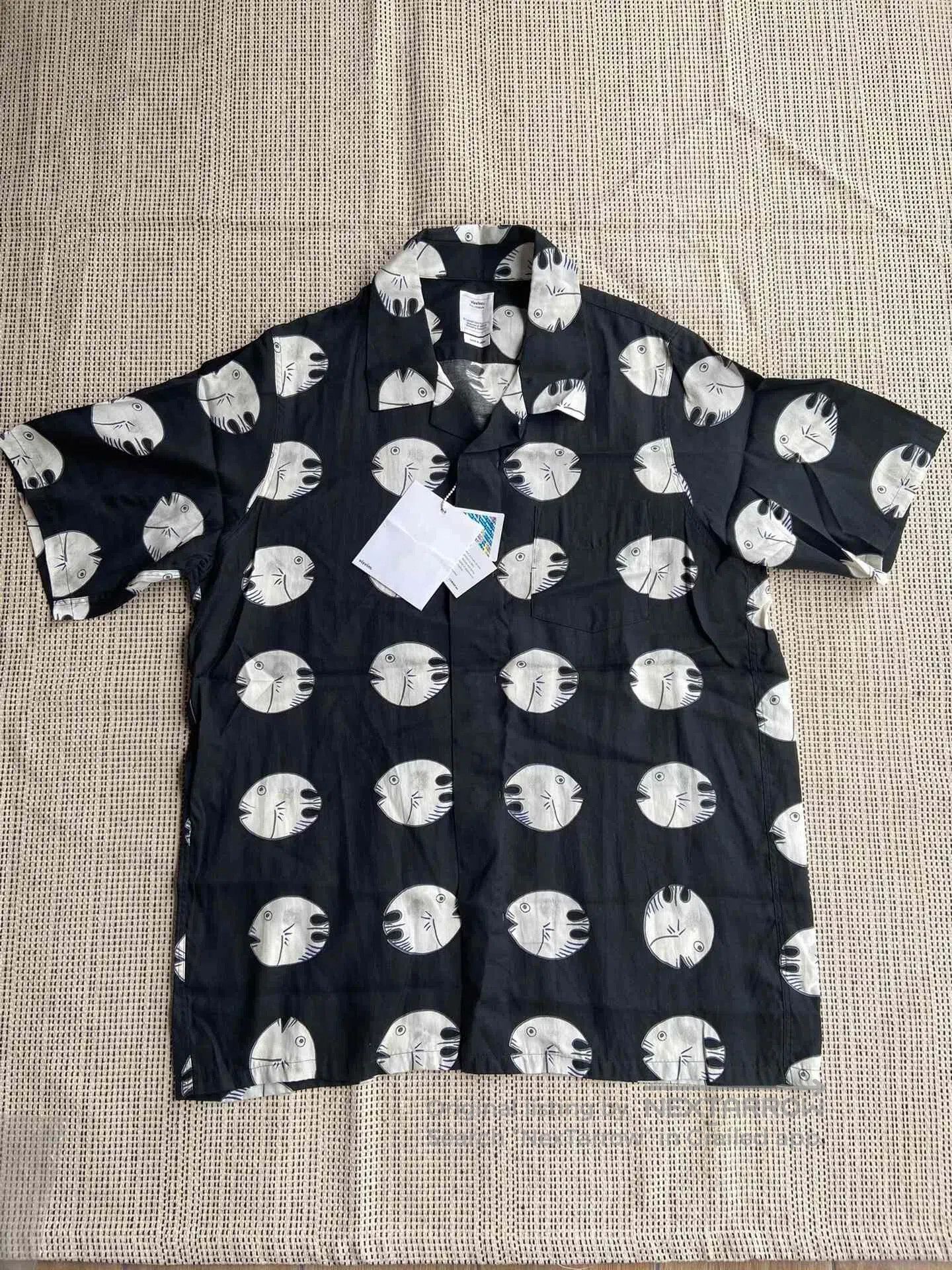 Visvim Visvim Free Edge S/S Fishy Shirt. Size US M / EU 48-50 / 2 - 1 Thumbnail
