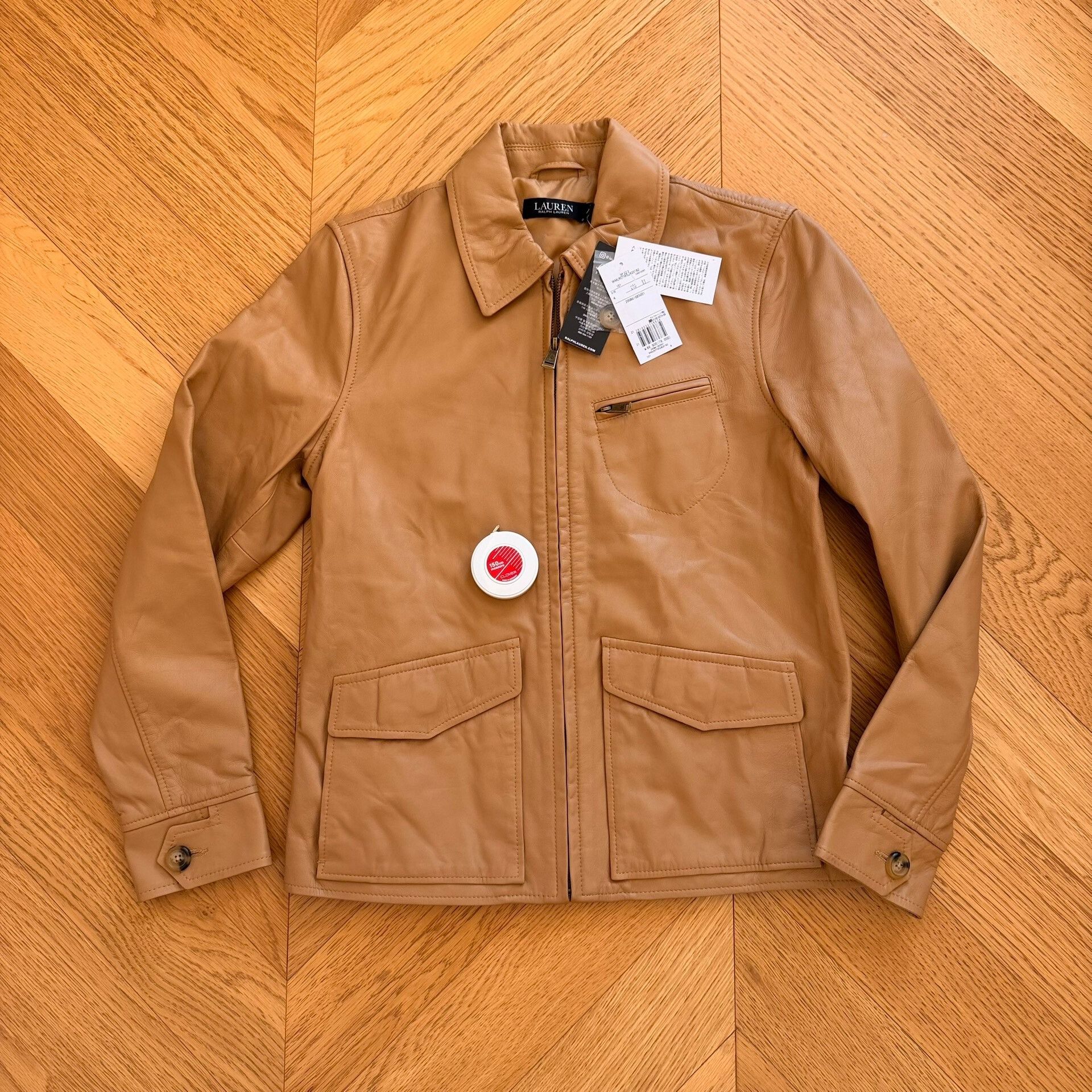 RRL Ralph Lauren Vintage Lambskin Outdoor Jacket for Women Size XL / US 12-14 / IT 48-50 - 1 Thumbnail
