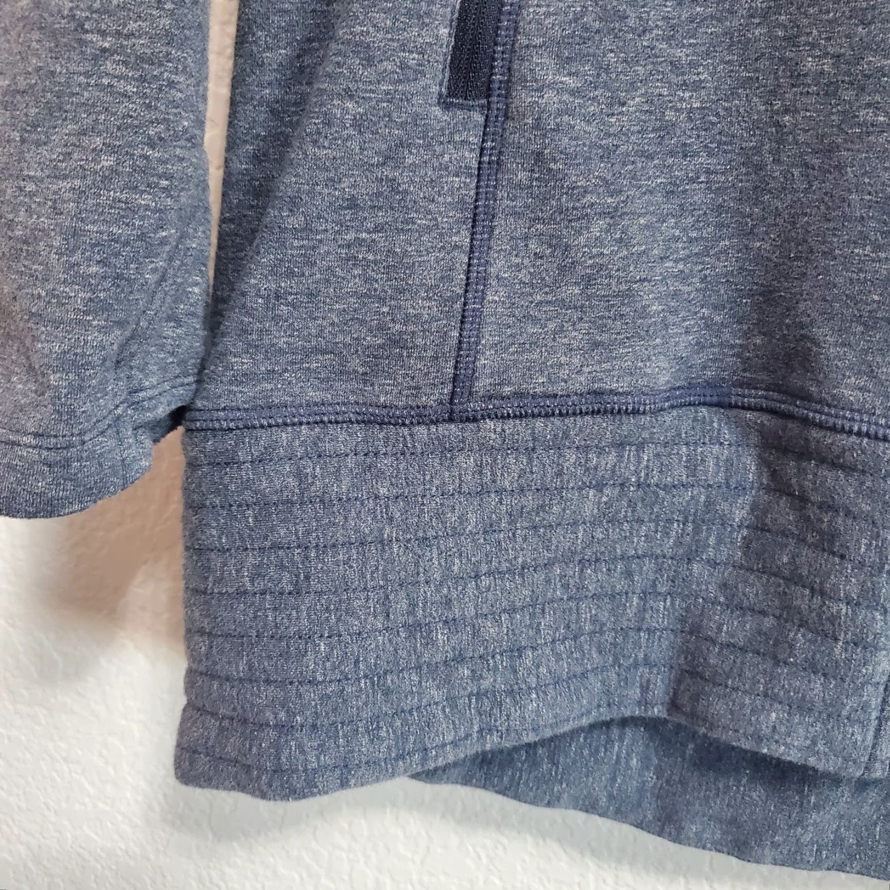 Athleta Athleta Sweatshirt Women Heather Blue M Full Zip Hooded Heavyweight Long Stretch Size M / US 6-8 / IT 42-44 - 7 Thumbnail