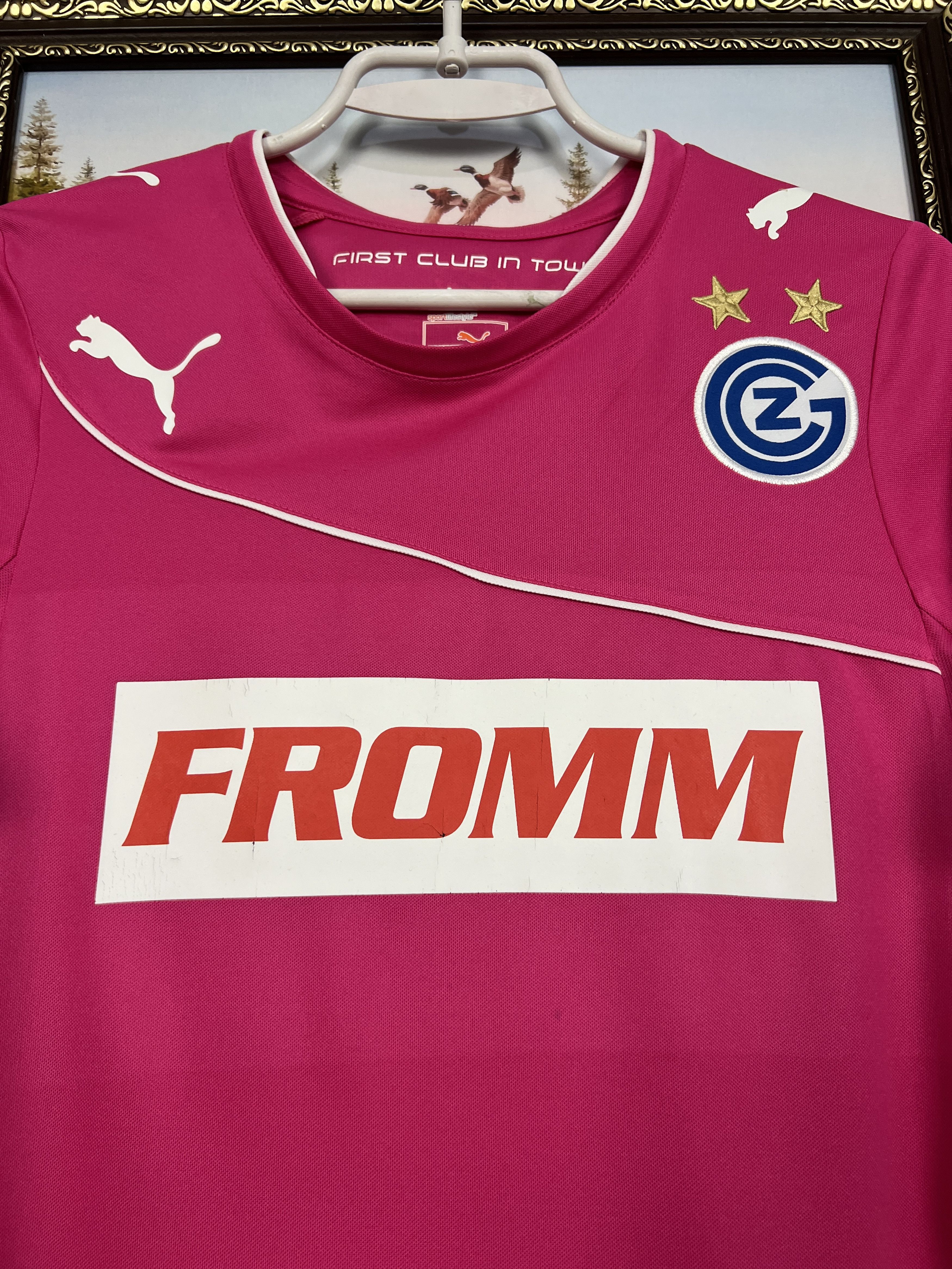 Puma Grasshoppers Away football shirt 2013 Soccer #5 Lang Puma Size US S / EU 44-46 / 1 - 3 Thumbnail