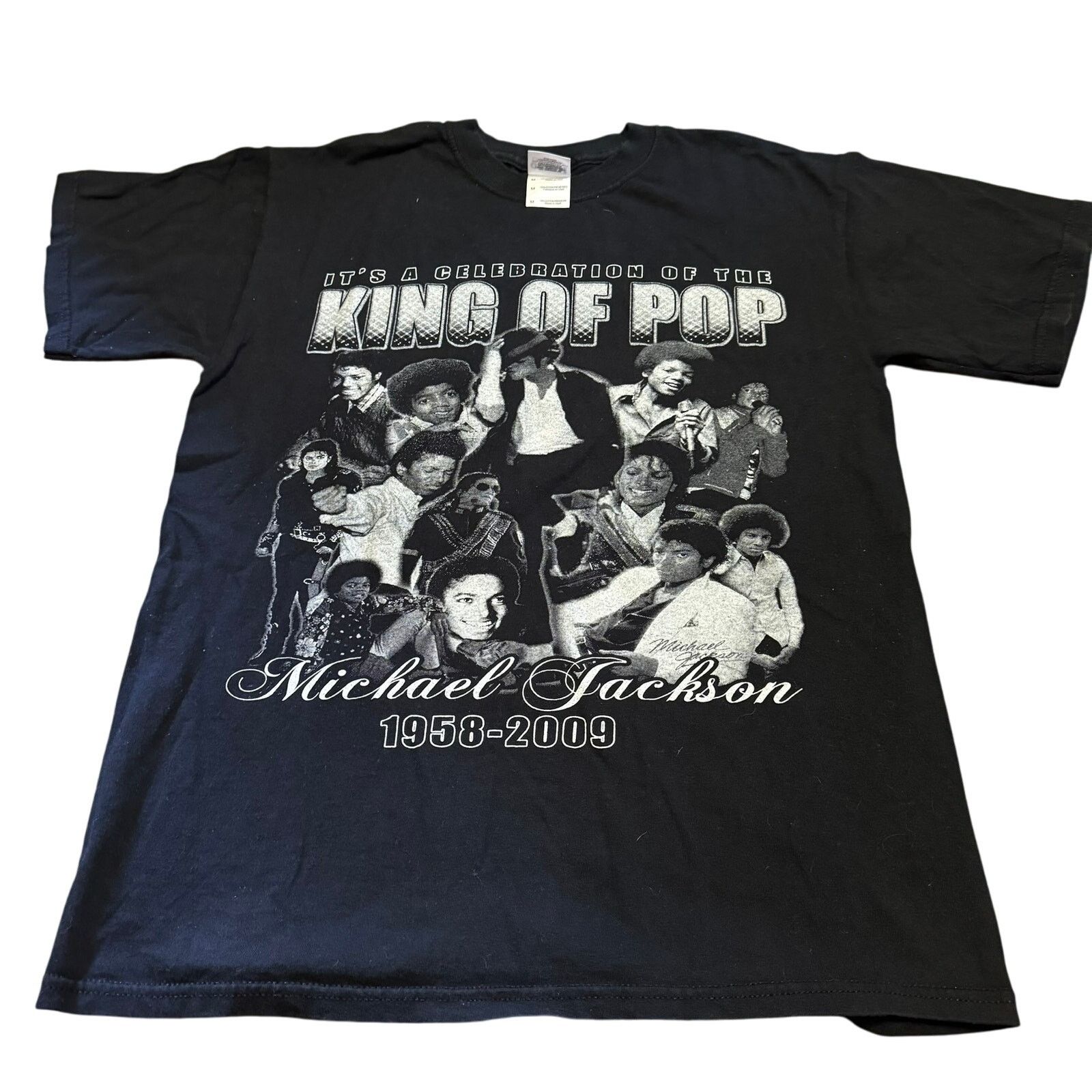 Gildan Michael Jackson King of Pop T Shirt Size US M / EU 48-50 / 2 - 1 Thumbnail