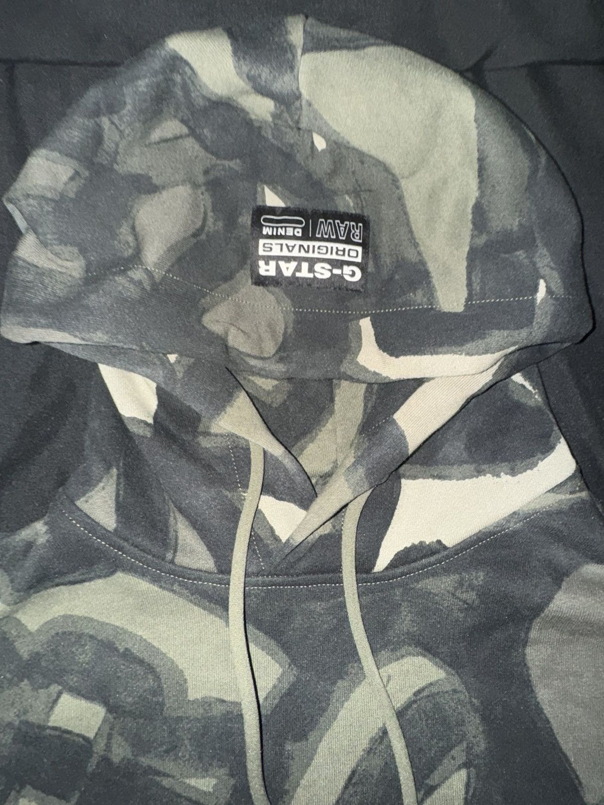 G-Star G Star Brush Stroke Allover Hooded Sweater Size US S / EU 44-46 / 1 - 2 Thumbnail