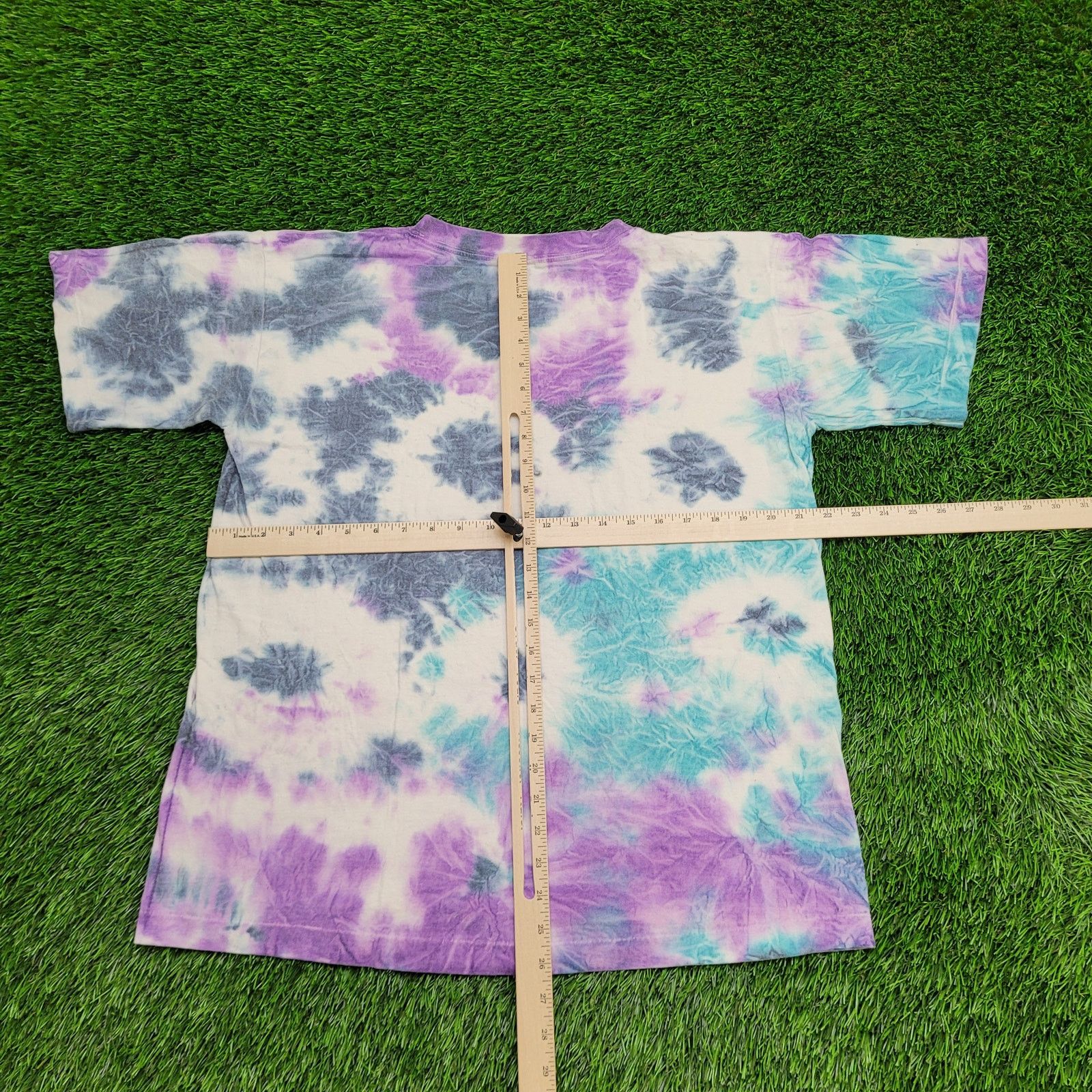 Vintage VTG 90s Tie-Dye T-Shirt Mens L Single Stitch USA Skater Size US L / EU 52-54 / 3 - 6 Thumbnail