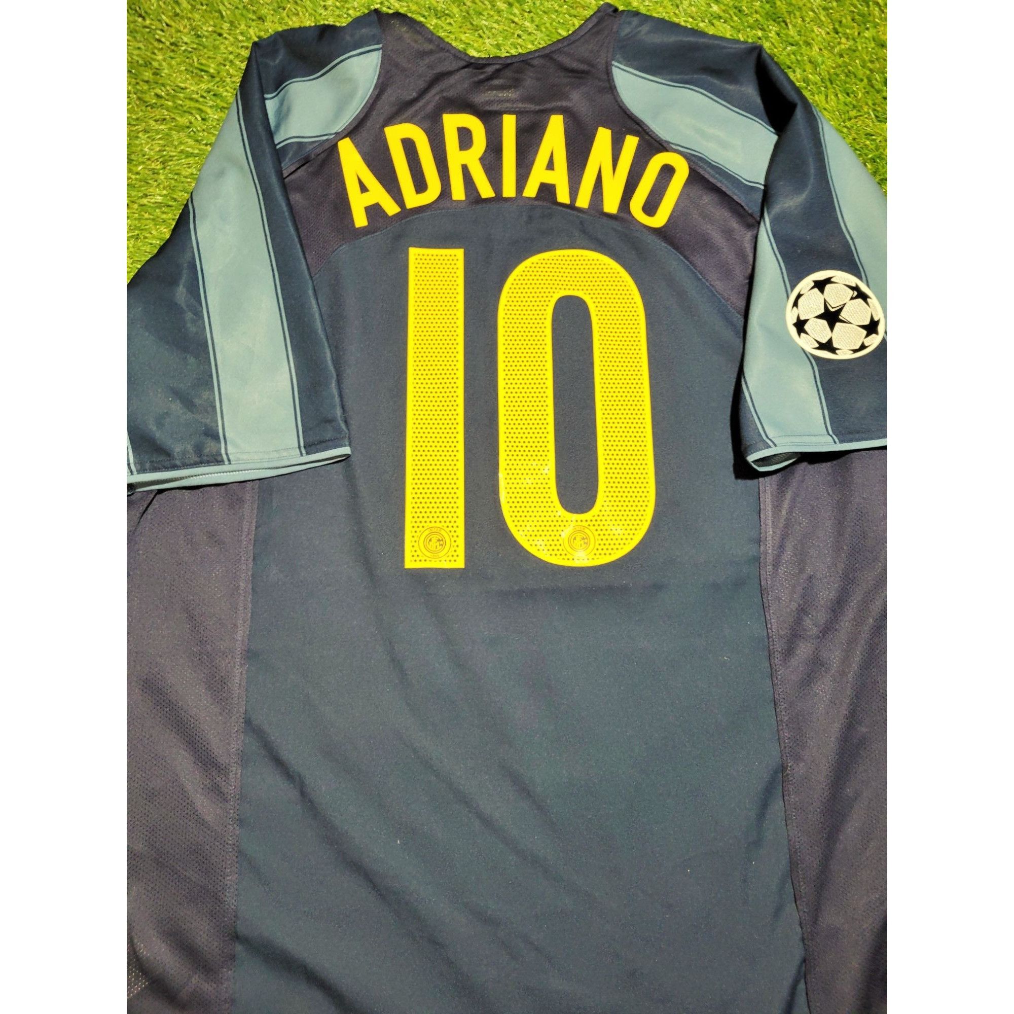 Nike Adriano Inter Milan 2004 2005 2006 Third Soccer Jersey