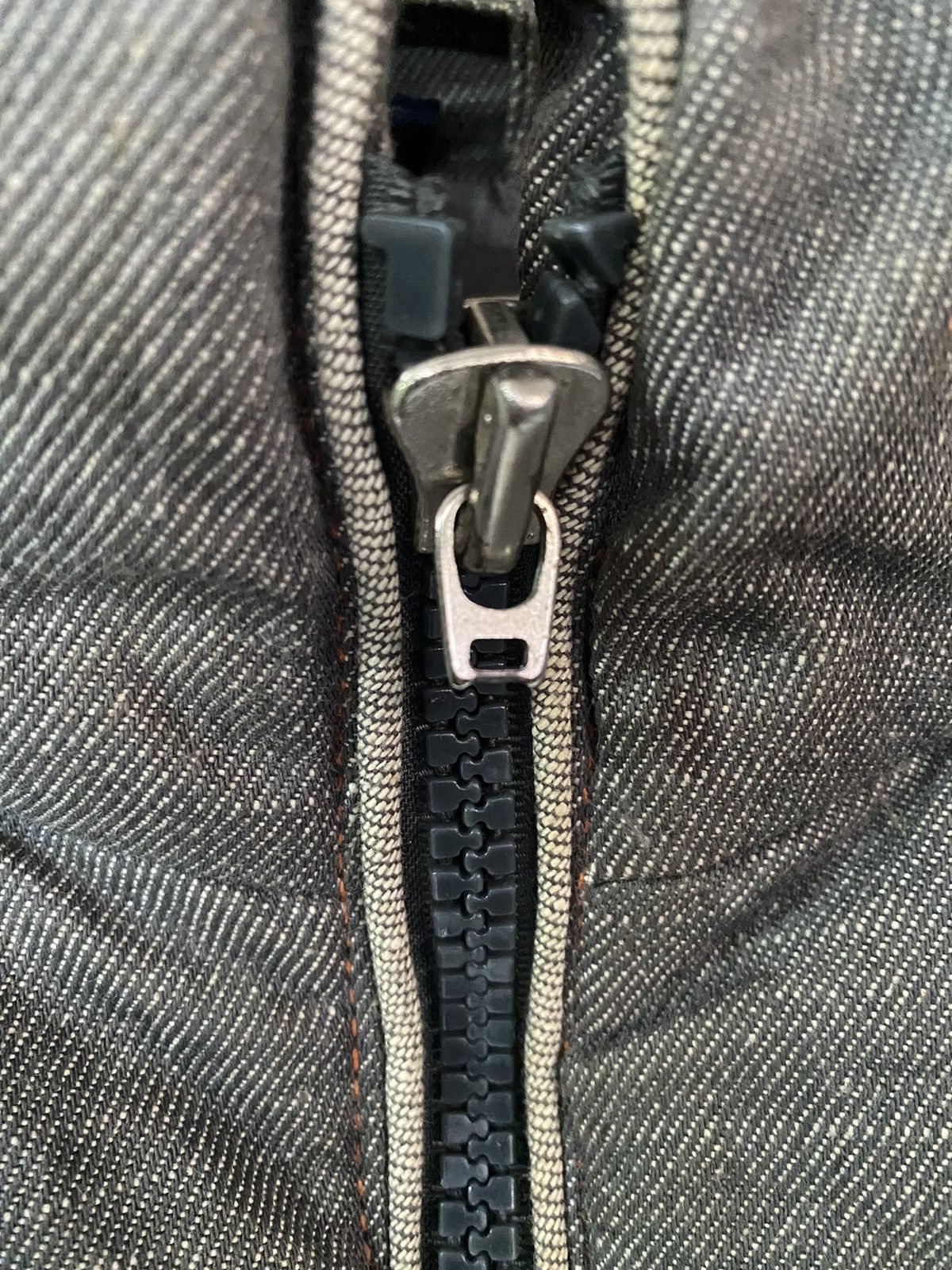 Kani Denim Bomber Zipper Jacket (XL)