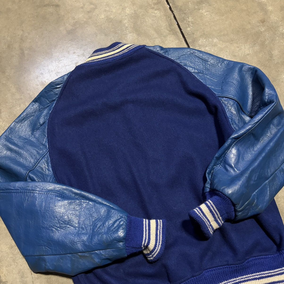 Vintage Vintage 50s Butwin Varsity Letterman Jacket Leather Bomber Size US M / EU 48-50 / 2 - 8 Thumbnail
