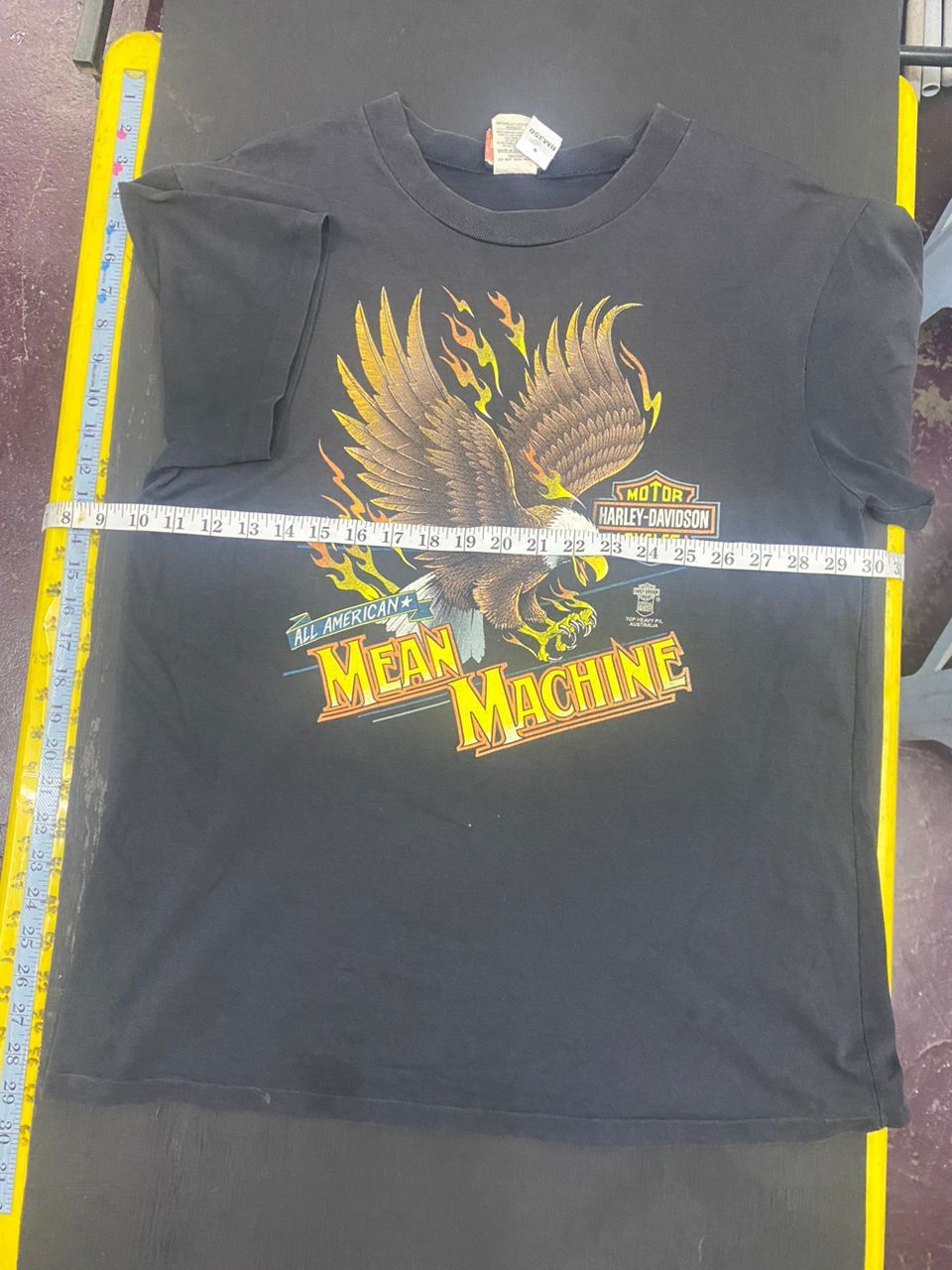 Harley Davidson Vintage 90s Harley Davidson Mean Machine Size US L / EU 52-54 / 3 - 7 Thumbnail