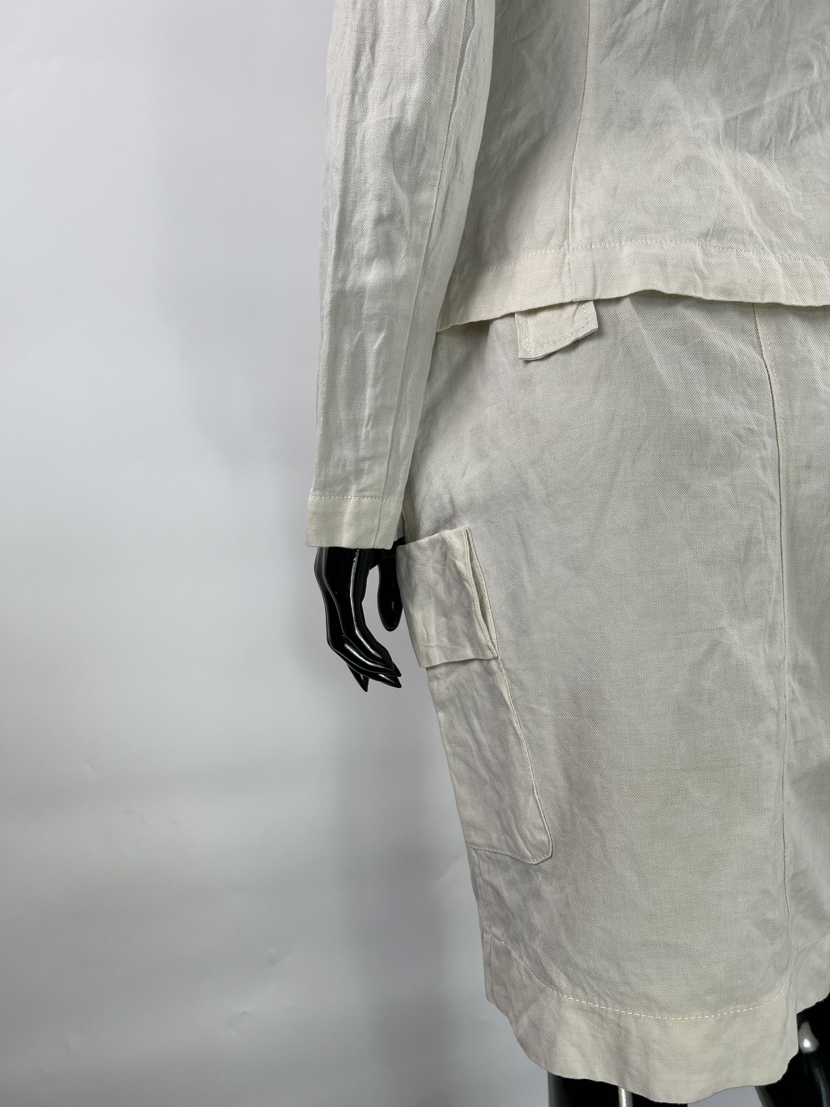 Other Carla G. Rare Cotton Linen Skirt Suit Size IT 40/42 US 6/8 Size S / US 4 / IT 40 - 6 Thumbnail