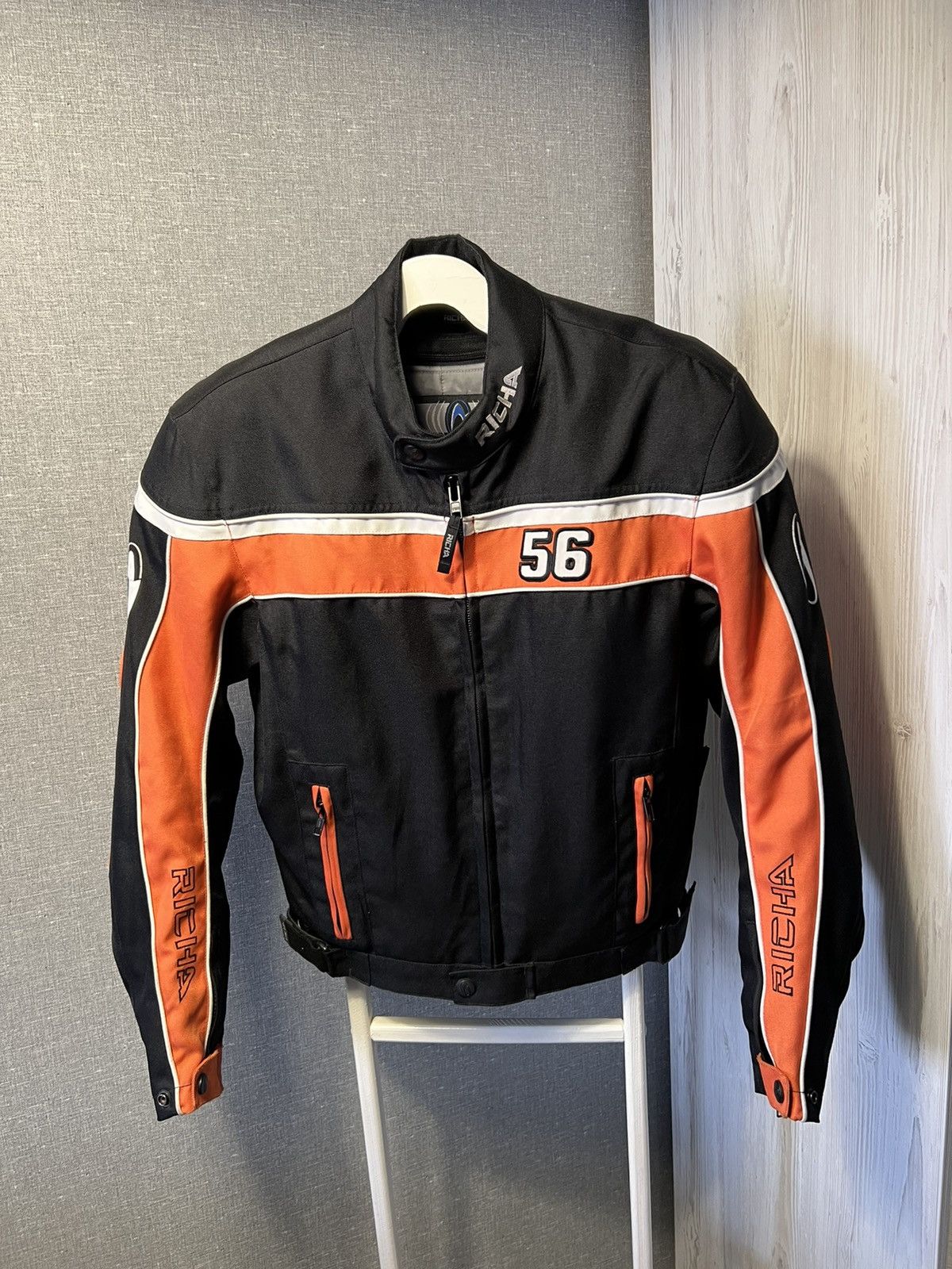 Richa Racing Motorcycle Moto Biker Jacket Men's Size S