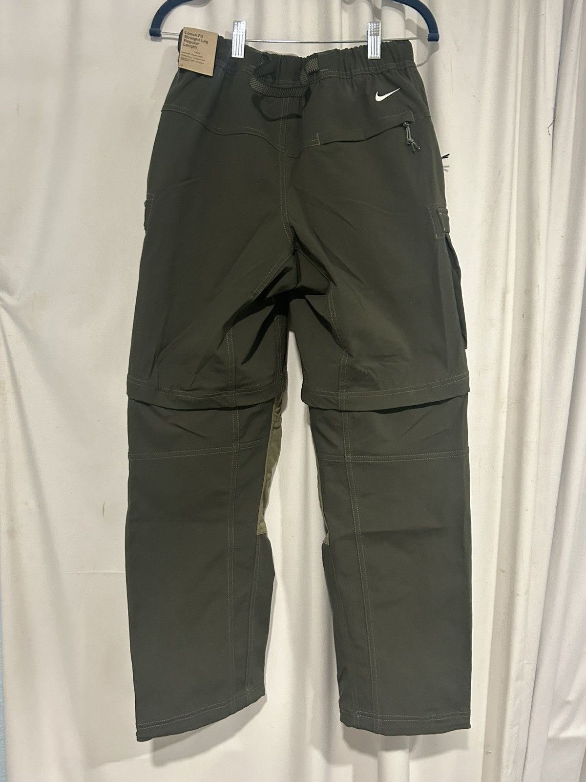 Nike × Nike ACG Nike ACG Green Woven Cargo Pants XS Size US 28 / EU 44 - 2 Thumbnail
