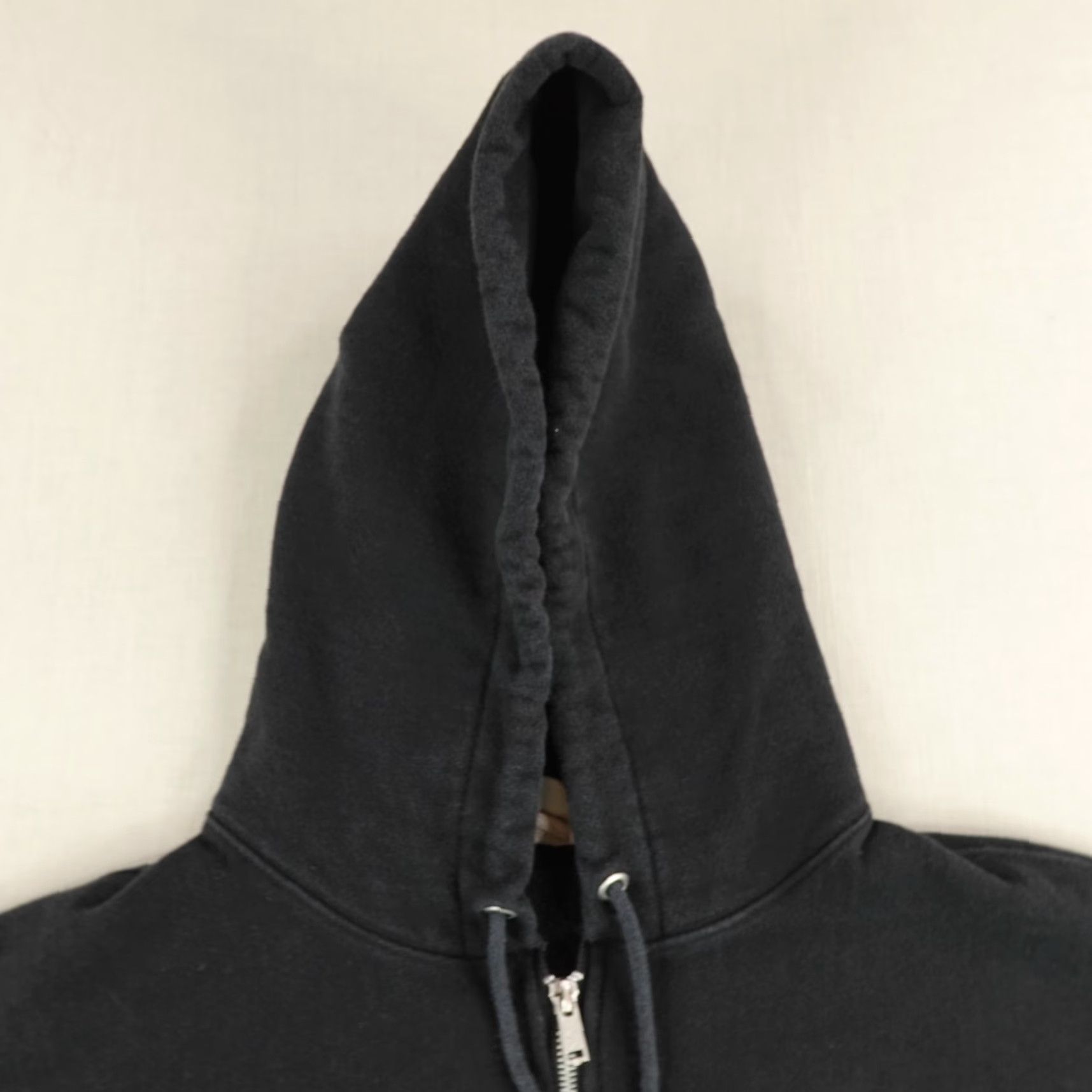 Champion VINTAGE Champion Hoodie Mens Medium Black Gold Reverse Weave Full Zip Sweatshirt Jacket Size US M / EU 48-50 / 2 - 2 Thumbnail
