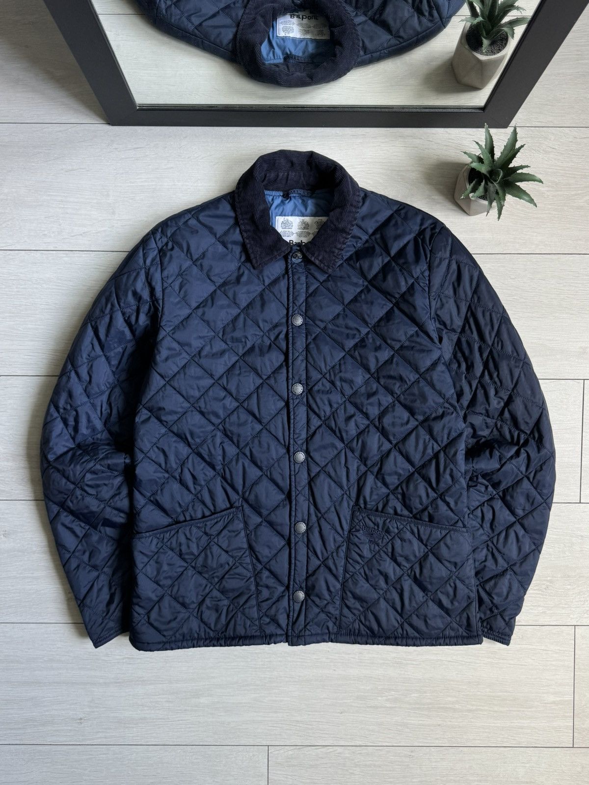 Barbour × Noah UNDER RETAIL! Noah Barbour Wading Jacket - Ice Blue 