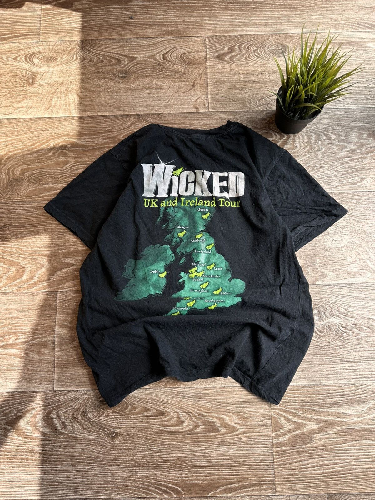 Vintage 🔥 90s Wicked Witch Vintage T-Shirt Movie Horror Y2K USA Punk Size US M / EU 48-50 / 2 - 2 Thumbnail