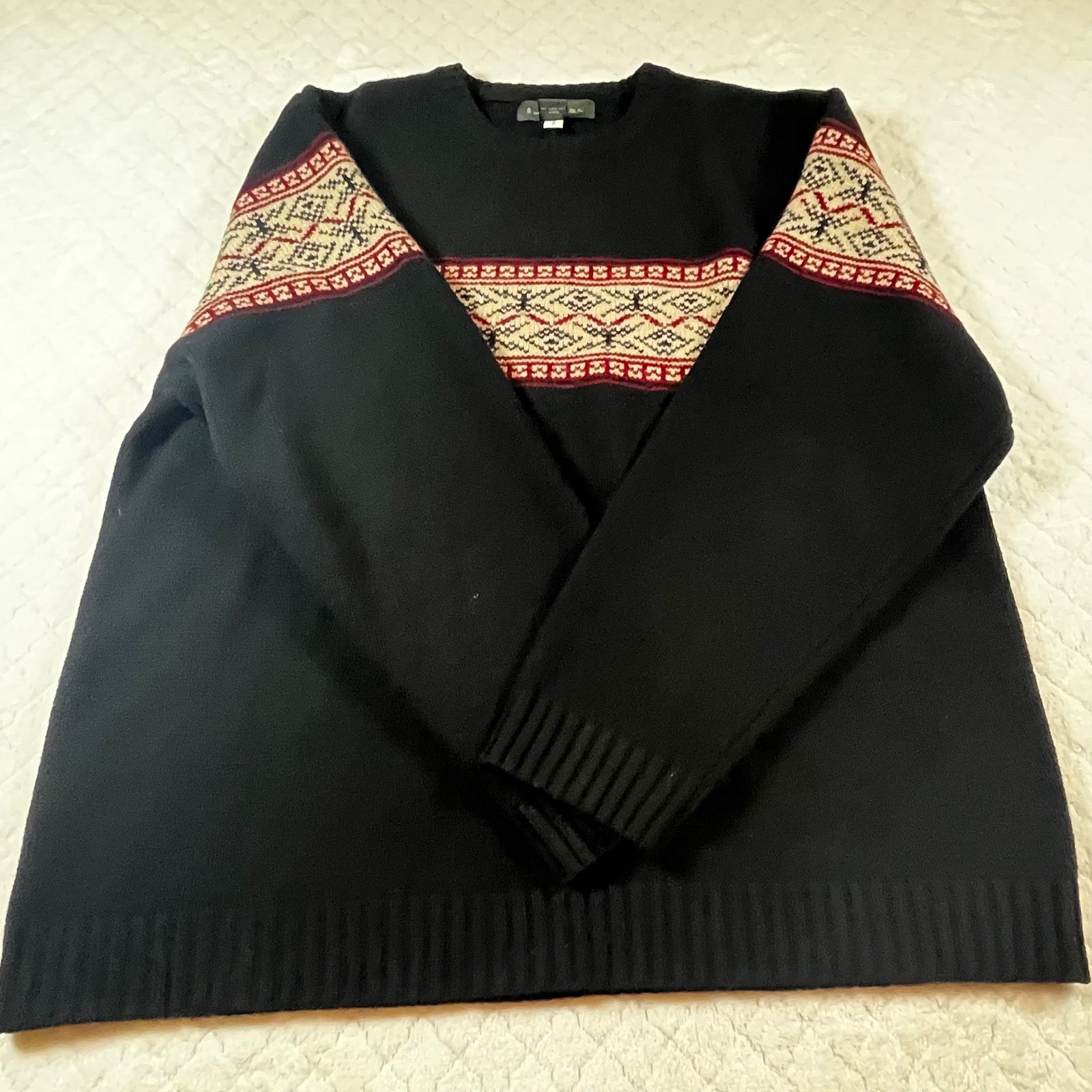 Banana Republic Vintage Banana Republic Sweater Men's XL 100% Lambswool Size US XL / EU 56 / 4 - 3 Thumbnail