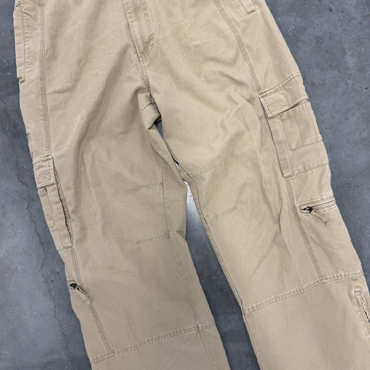 Old Navy × Vintage Vintage Y2K Old Navy JNCO Baggy Cargo Tech Loose Skater Pant Size US 36 / EU 52 - 7 Thumbnail