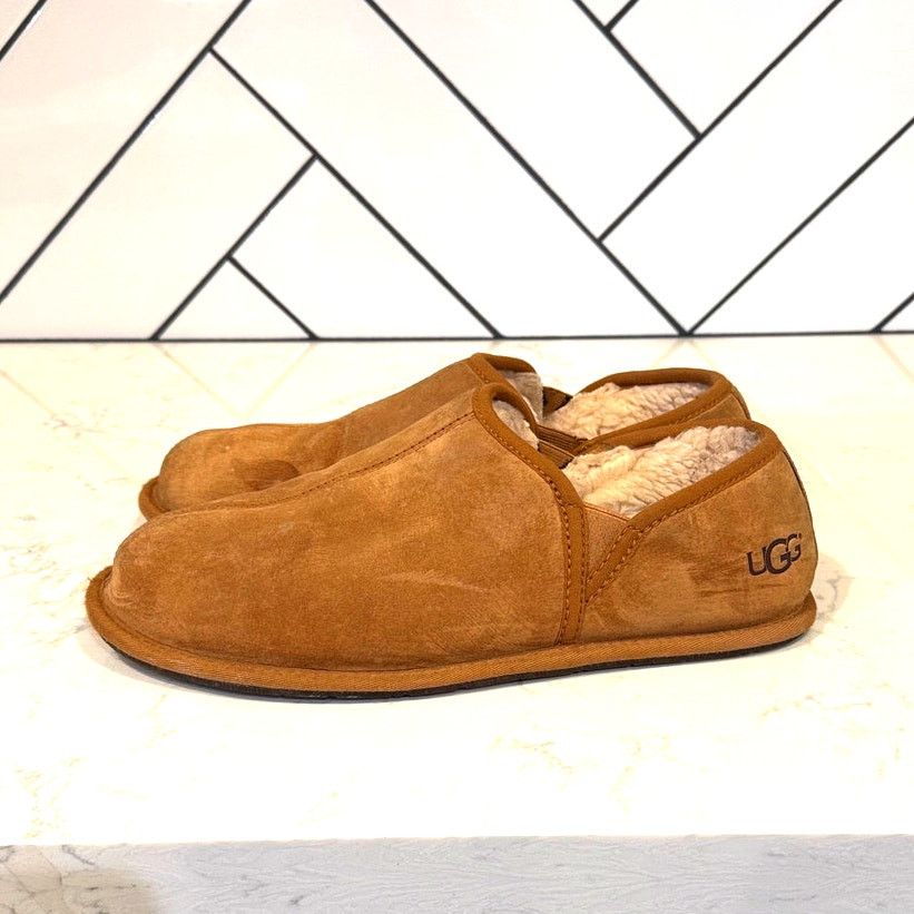 Ugg UGG Men's Scuff Romeo II Slipper chestnut Water-resistant 12 Size US 12 / EU 45 - 1 Thumbnail