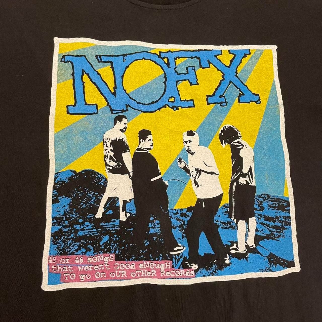 Other 2002 NOFX pop punk band album promo tshirt Size US L / EU 52-54 / 3 - 3 Thumbnail