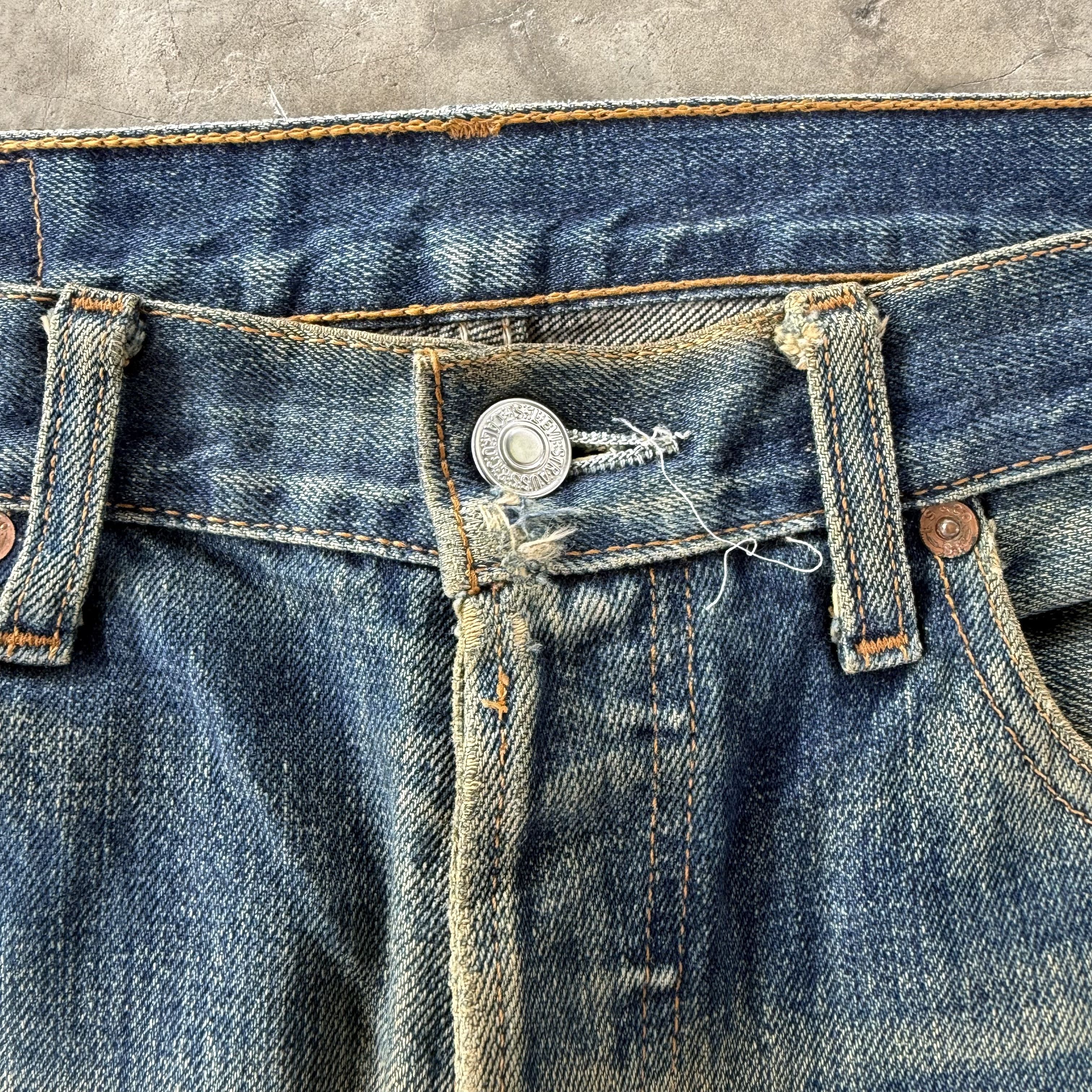 Levi's W30x29 Vintage Levi's 501 Rusty Denim Jean Size US 30 / EU 46 - 7 Thumbnail
