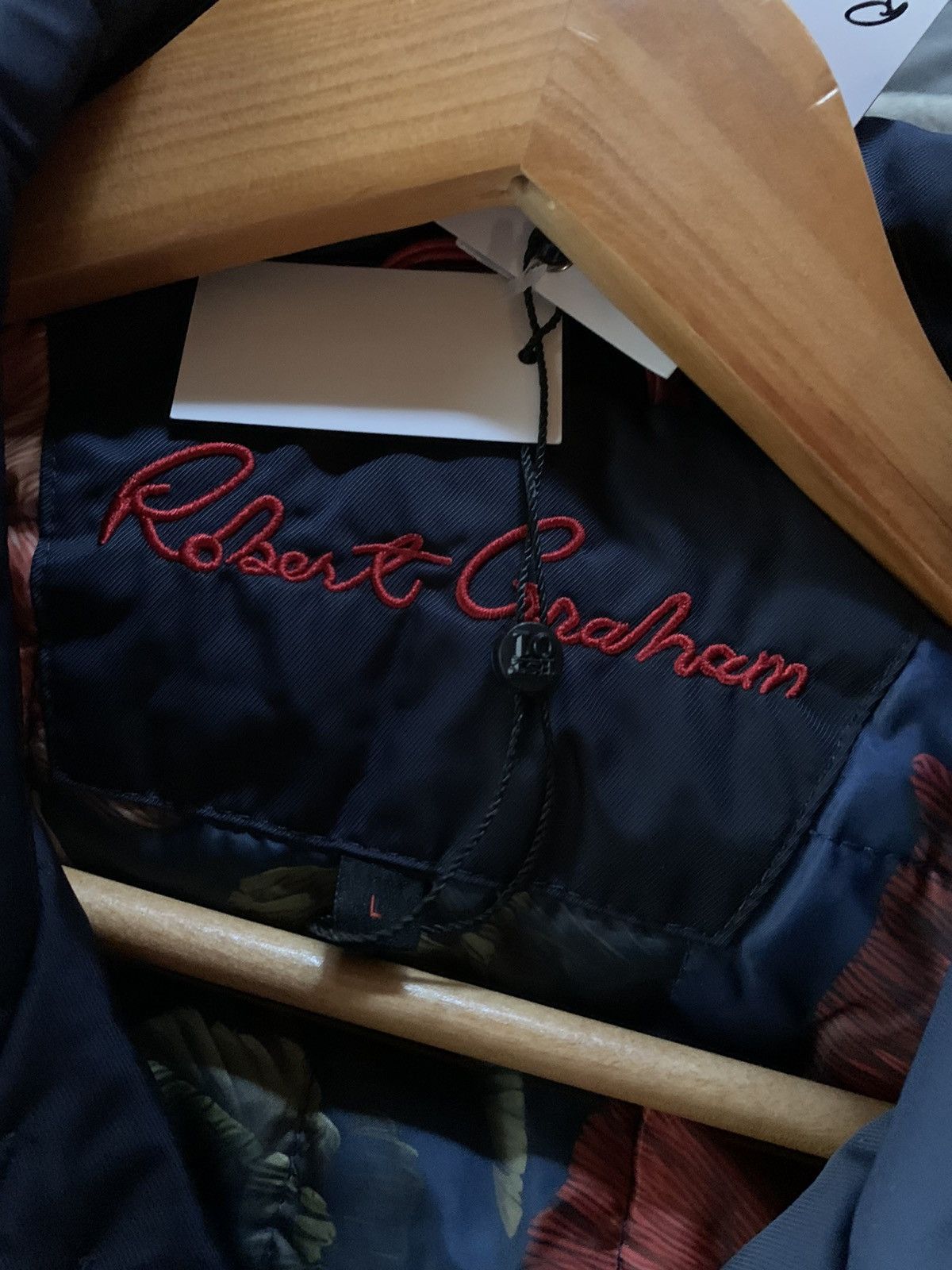 Robert Graham *RARE* New Robert Graham Floral Lined Padded Coat Jacket - L Size US L / EU 52-54 / 3 - 8 Thumbnail