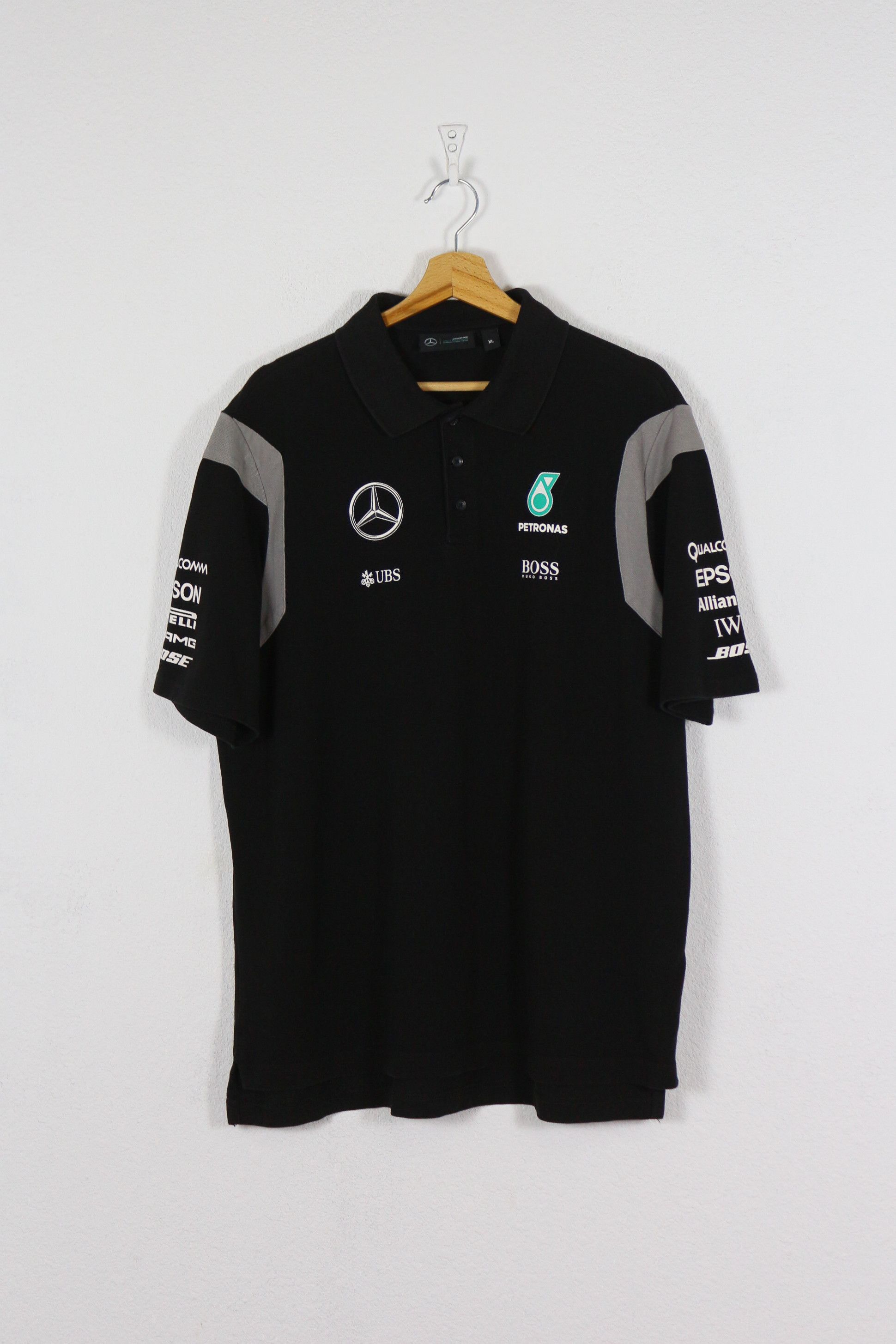Japanese Brand × Mercedes-Benz Mercedes-Benz AMG Team Racing Petronas Polo Shirt Y2K NZ Size US XL / EU 56 / 4 - 1 Thumbnail