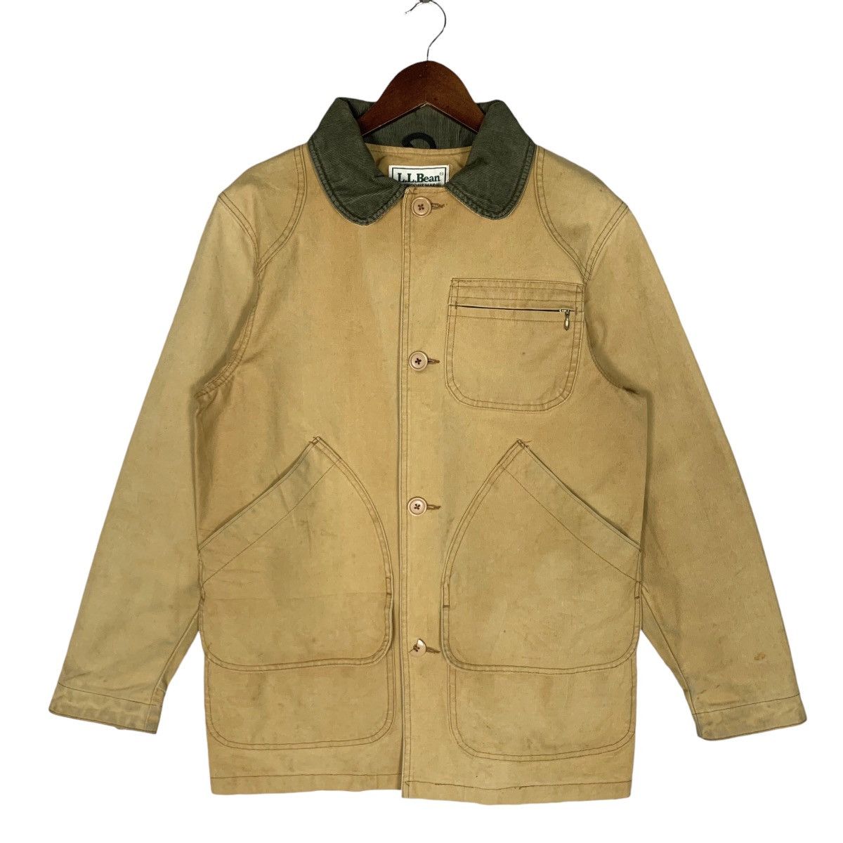 L.L. Bean × Vintage Vintage 80s LL Bean Chore Men’s Jacket Size S Size US S / EU 44-46 / 1 - 1 Thumbnail