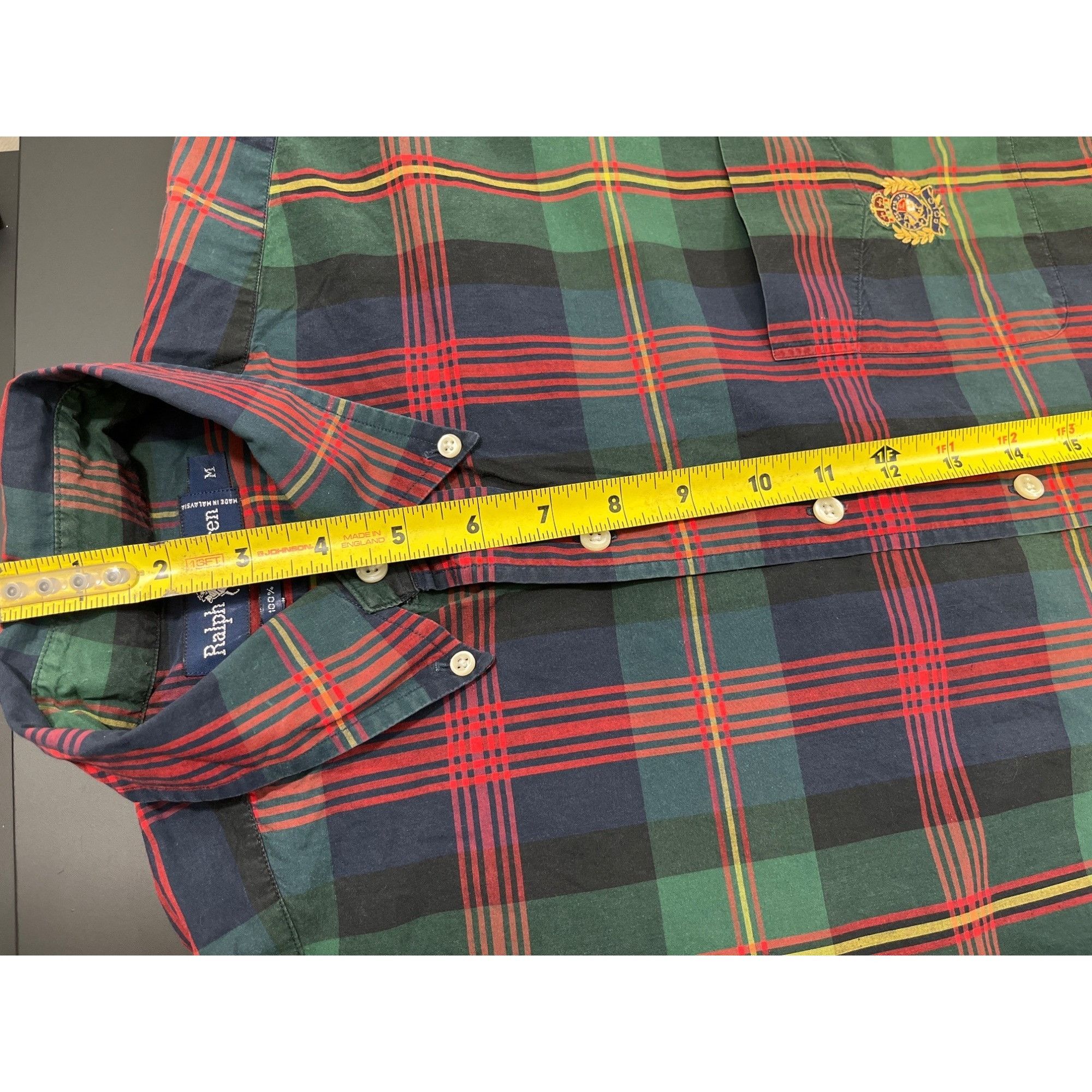 Ralph Lauren Ralph Lauren Men's Multicolor Shirt/Button Up Sz M SKU 4069 Size US M / EU 48-50 / 2 - 9 Thumbnail