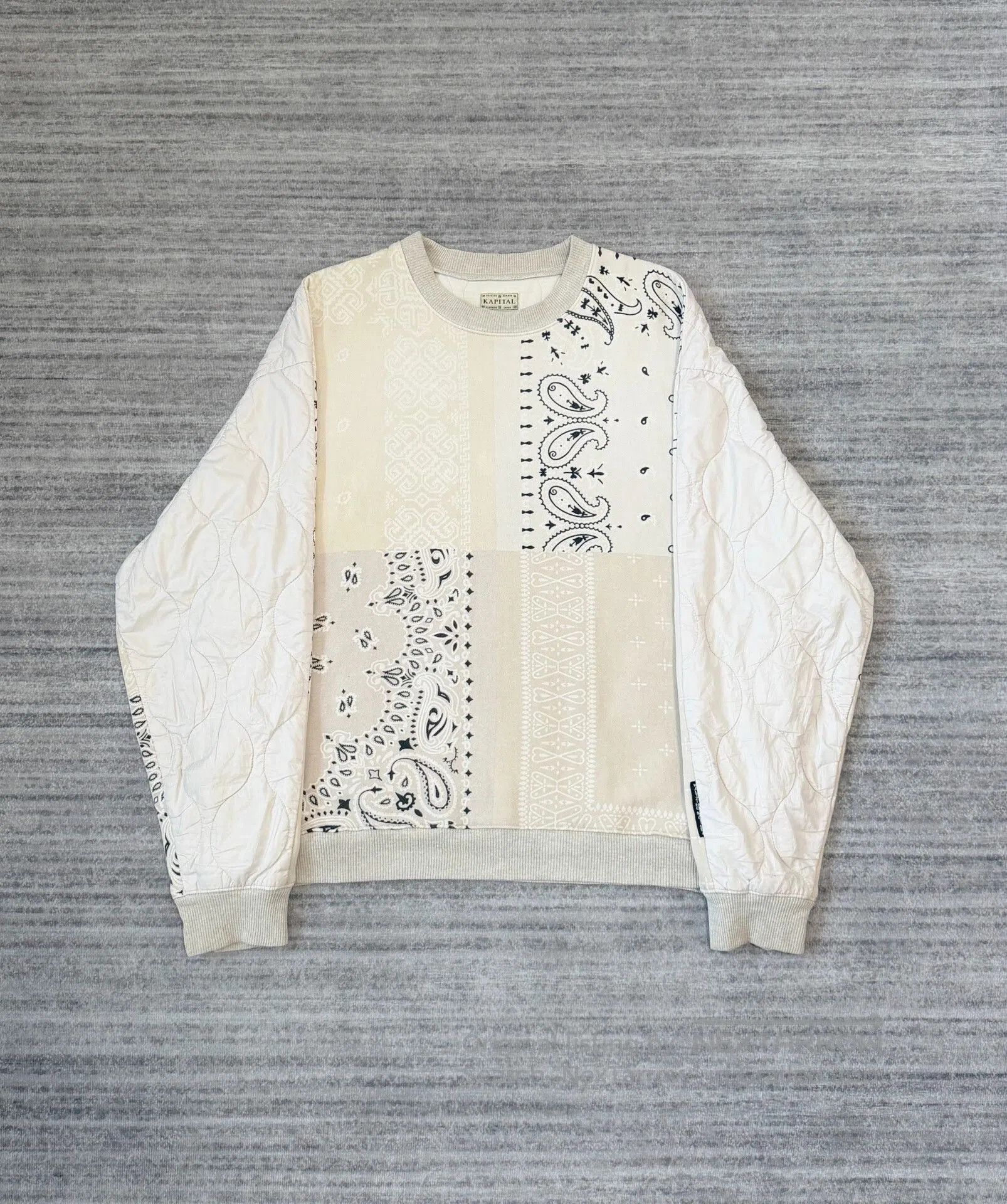 Kapital Kapital Paisley Bandana Fleece Sweatshirt. Size US S / EU 44-46 / 1 - 1 Thumbnail