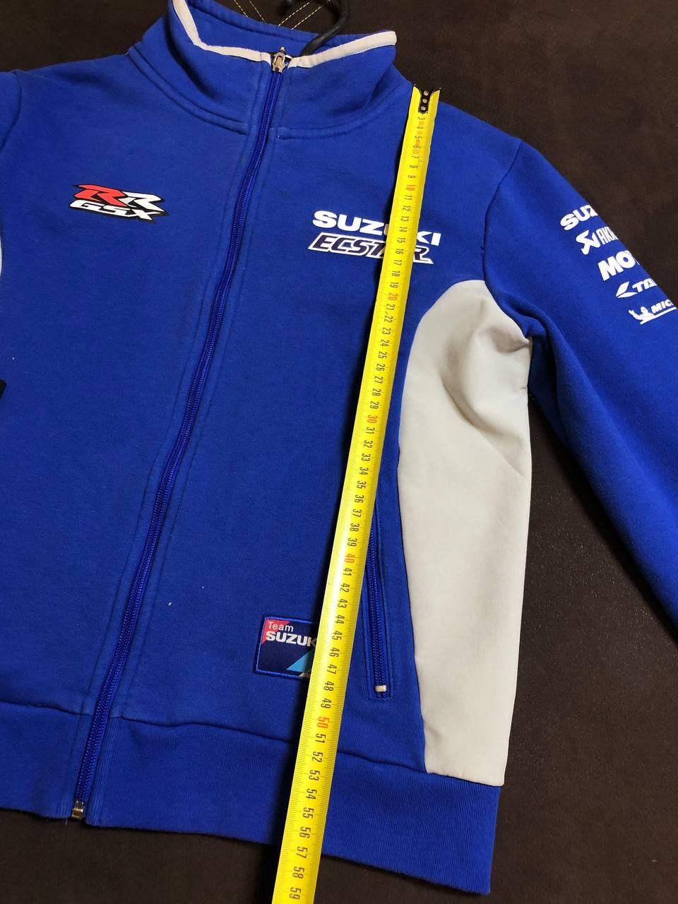 Vintage Vintage Suzuki Motorcycle Racing Track sweatshirt full zip Size US M / EU 48-50 / 2 - 14 Thumbnail