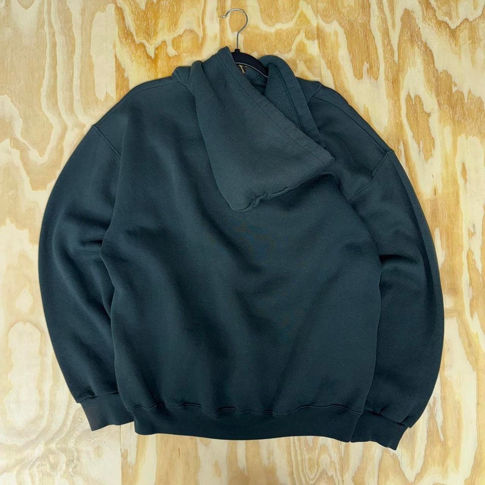 Reebok Large - Vintage y2k reebok essential green hoodie sweatshirt Size US L / EU 52-54 / 3 - 2 Thumbnail