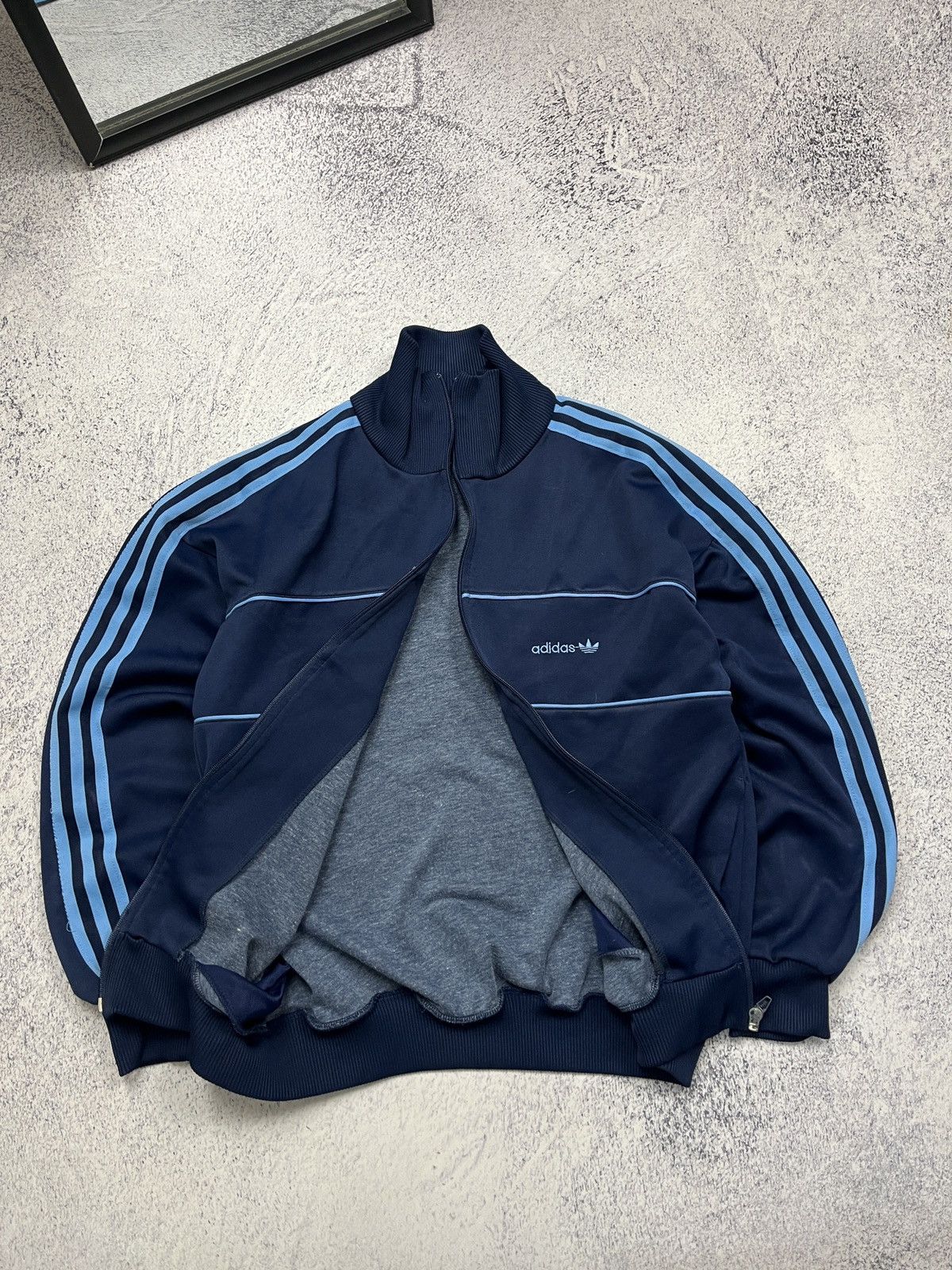 Adidas Vintage 90ʼs Adidas Retro Track Jacket Casual Y2k Streetwear Size US S / EU 44-46 / 1 - 8 Thumbnail
