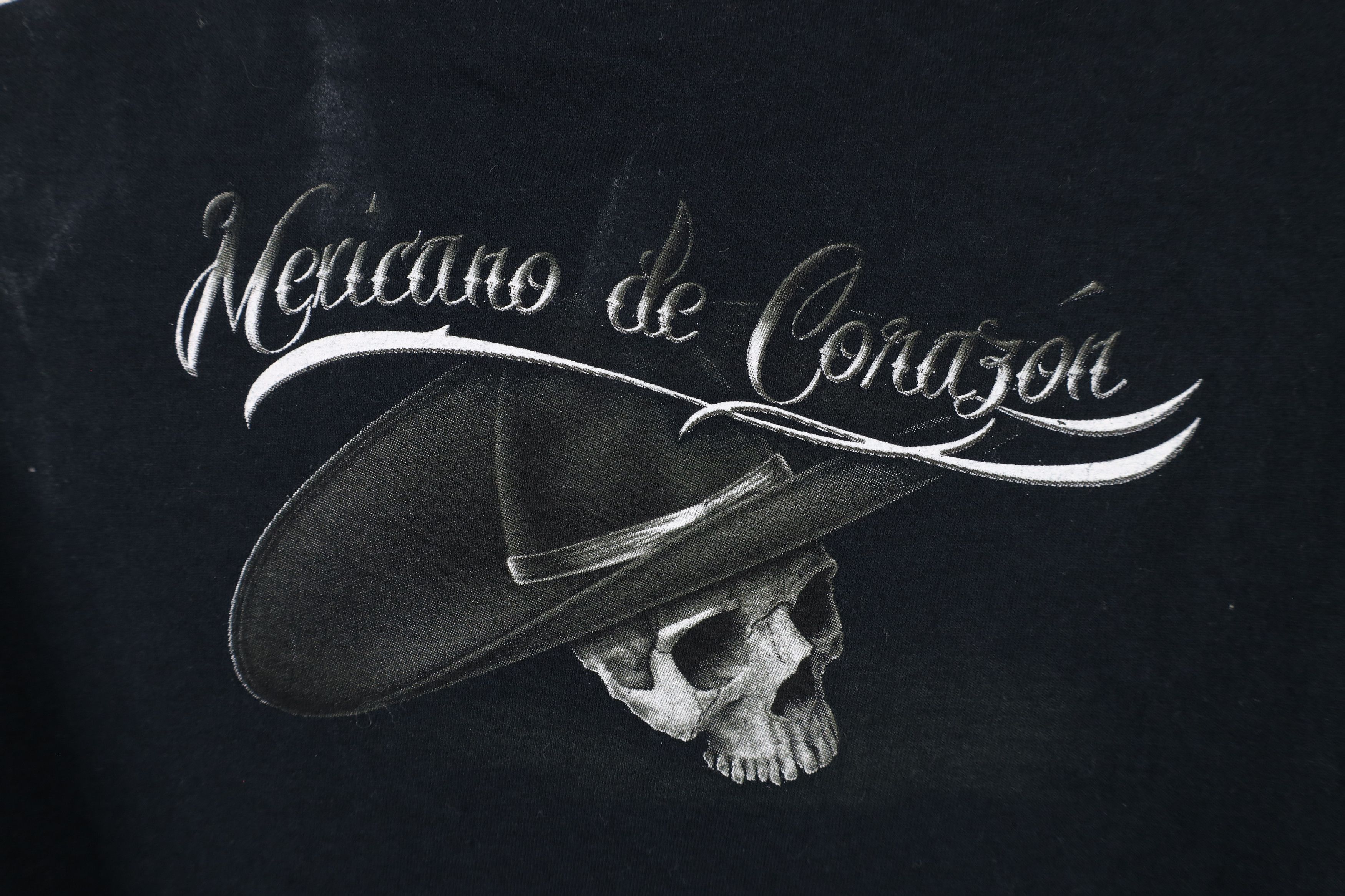 Vintage Vintage Y2K Streetwear Cowboy Mexicano de Corazon T-Shirt Size US XL / EU 56 / 4 - 8 Thumbnail