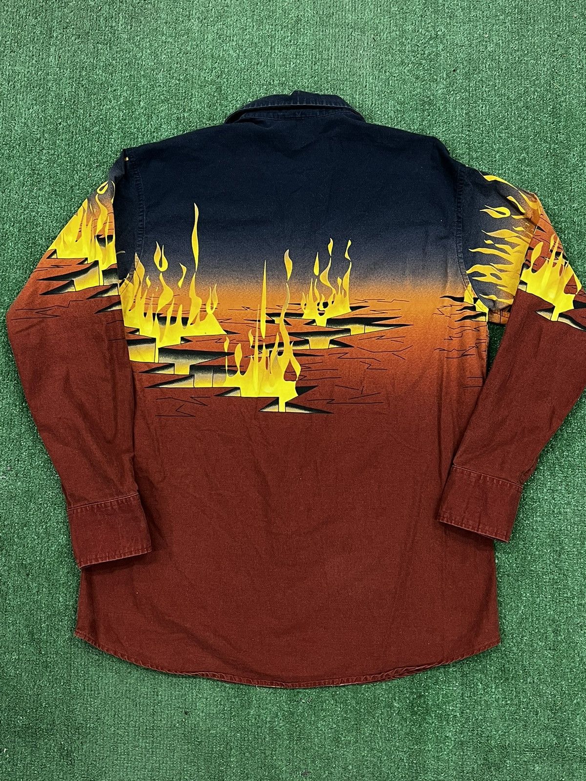 Panhandle Slim Vintage 90s Brooks & Dunn by Panhandle Slim Pearl Snap Shirt Size US L / EU 52-54 / 3 - 7 Thumbnail