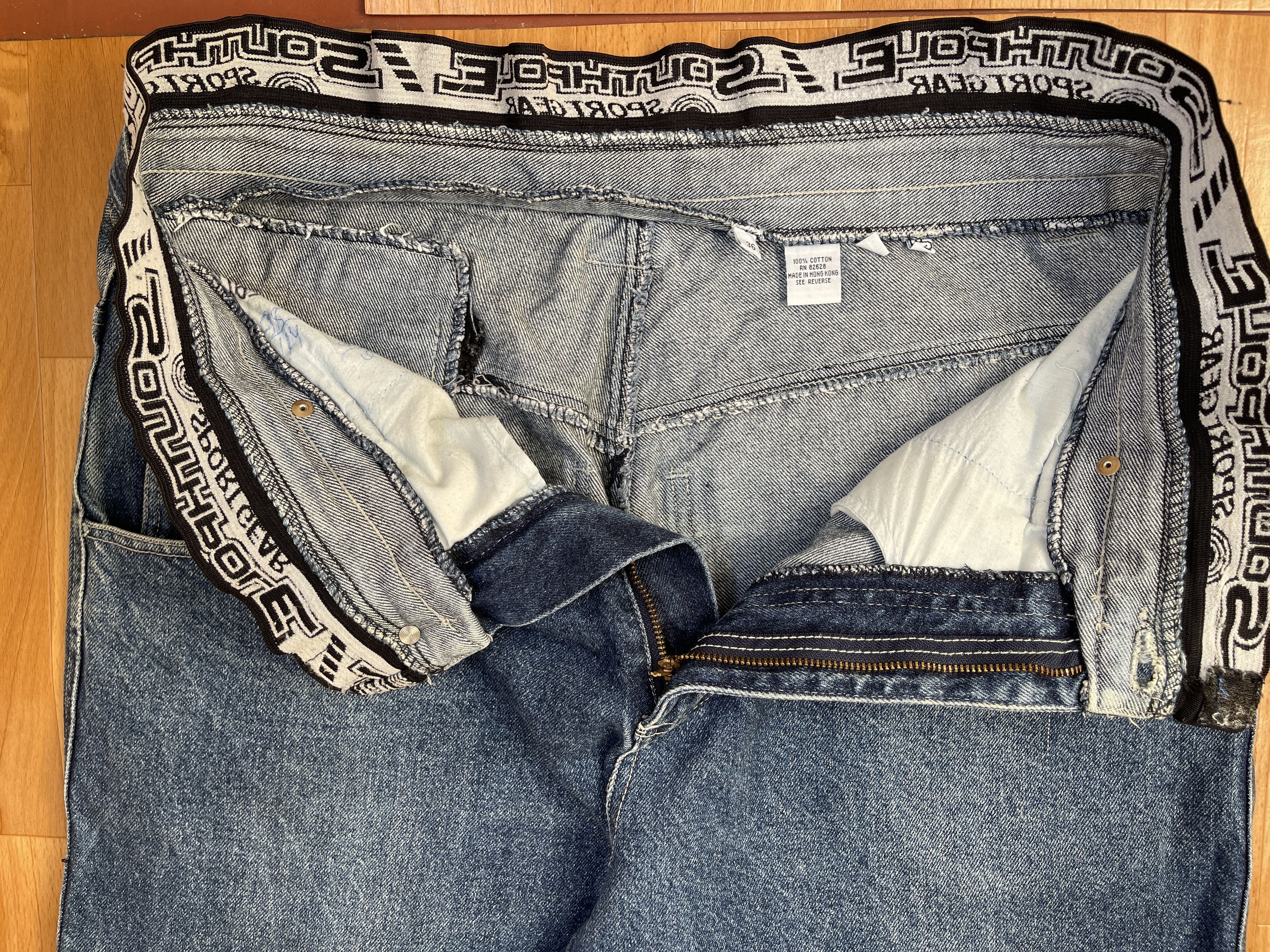 Southpole Southpole jeans, baggy vintage South Pole 90s hip hop Y2K 36 Size US 36 / EU 52 - 6 Thumbnail