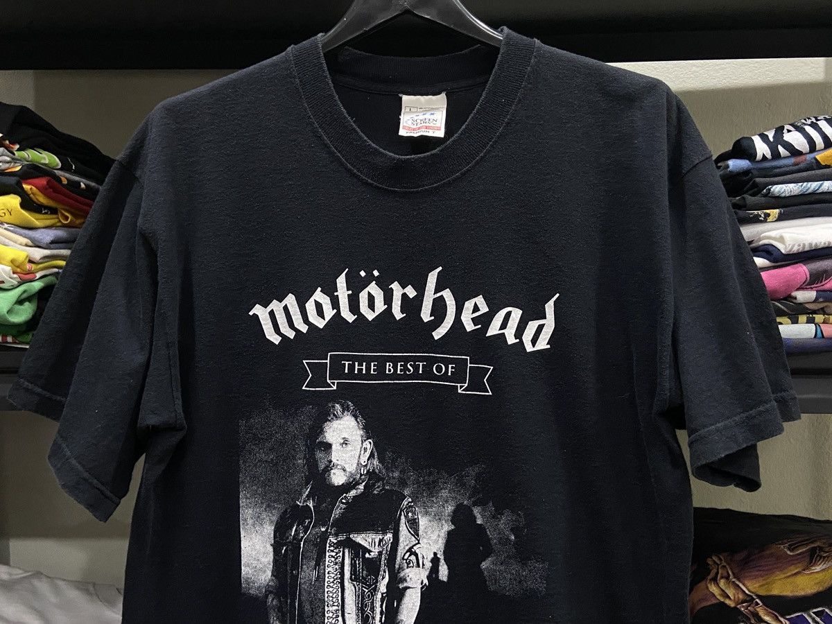 Band Tees × Vintage Vintage 90s Motörhead Band Lemmy Heavy Metal TOUR T-SHIRT Size US L / EU 52-54 / 3 - 2 Thumbnail