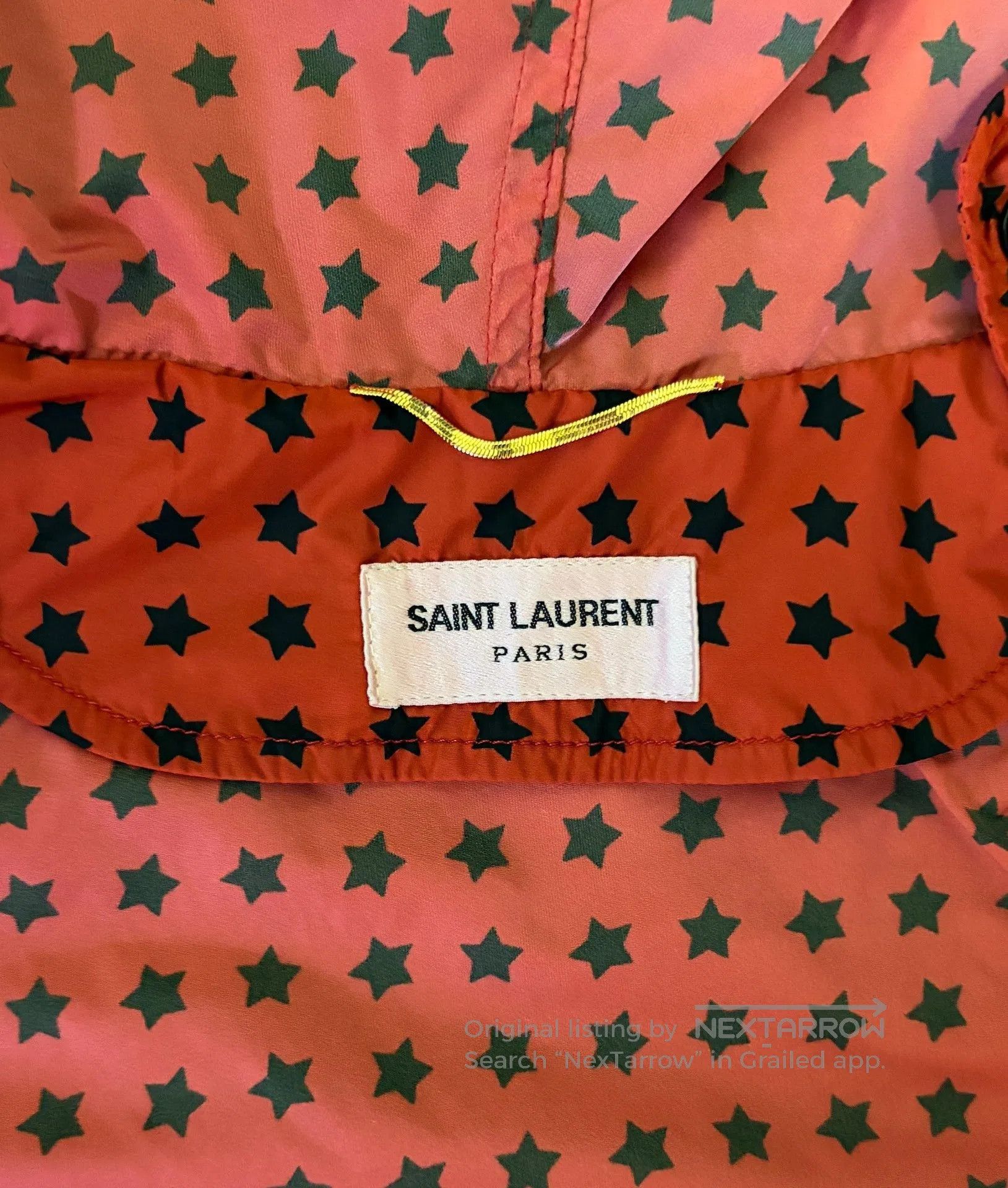 Saint Laurent Paris Saint Laurent SLP 2019 Star Red Jacket. Size US M / EU 48-50 / 2 - 3 Thumbnail
