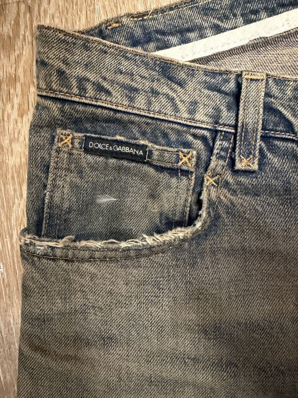 Dolce & Gabbana Dolce Gabbana 2003 Jeans Size US 29 - 5 Thumbnail