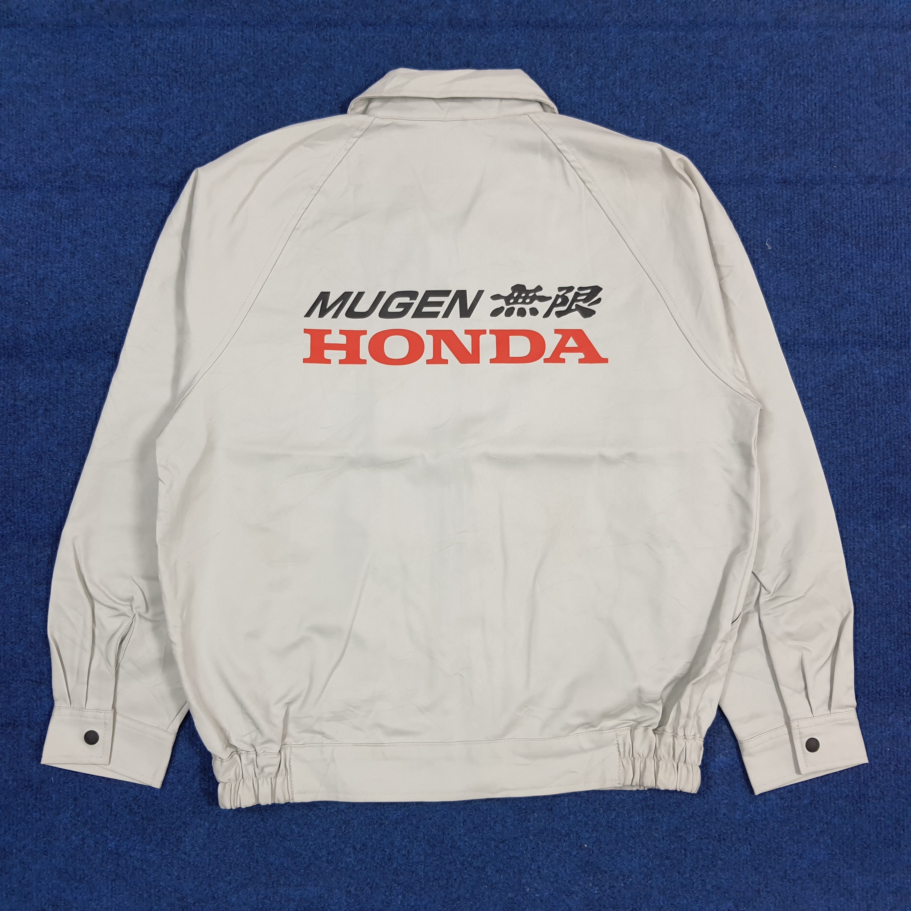 Japanese Brand Vintage Mugen Honda Motorsports Custom Logo Jacket C302N18 Size US M / EU 48-50 / 2 - 1 Thumbnail