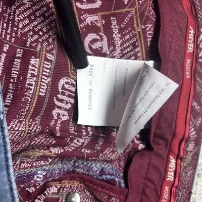 Other Meyer Modern Pants Model Chicago Blue Men’s Size W34x33.5 Size US 34 / EU 50 - 10 Thumbnail