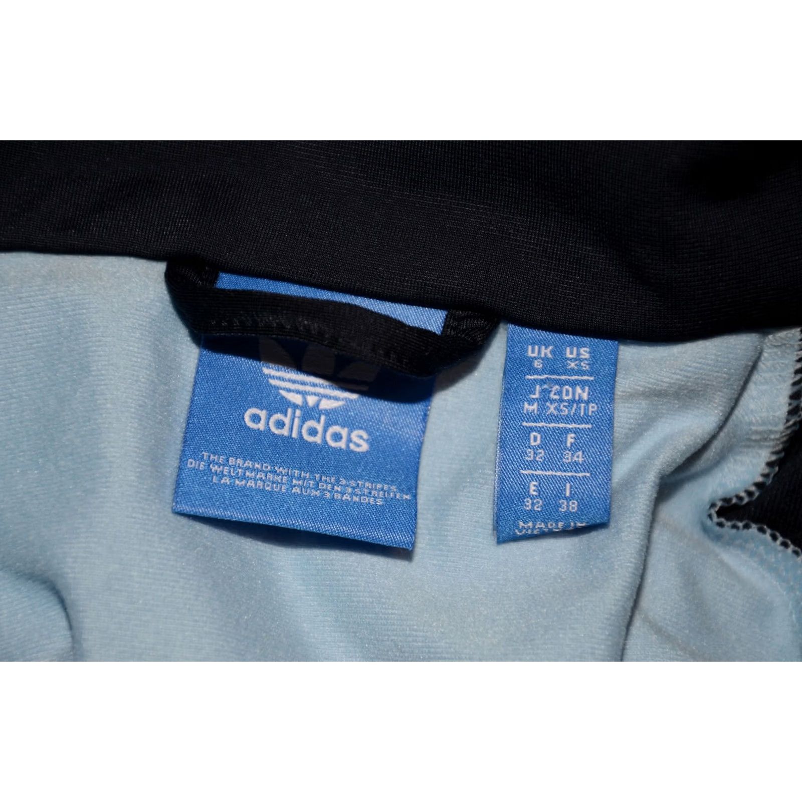 Adidas Adidas Originals Sandra 1977 Track Top Jacket Womens XS Blue Adidas Originals Track Top XS Womens Jacket Blue Sandra 1977 Size XS / US 0-2 / IT 36-38 - 7 Thumbnail