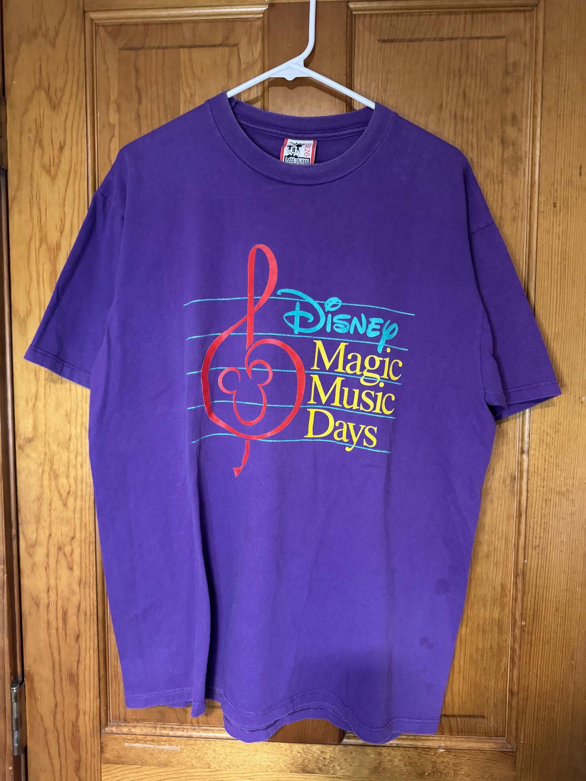 Other Disney Magic Music Days Purple T-Shirt XL Size ONE SIZE - 1 Thumbnail