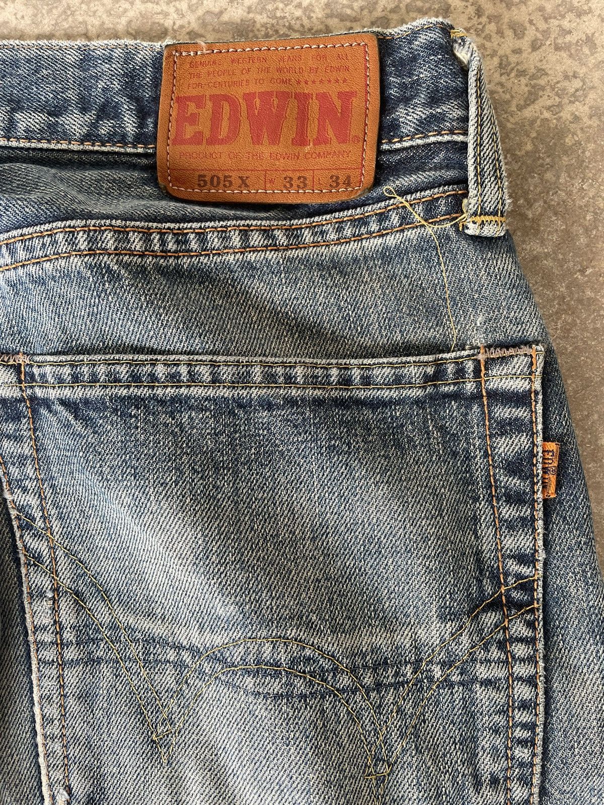 Edwin Japanese Brand Edwin Selvedge Jeans Size US 32 / EU 48 - 5 Thumbnail