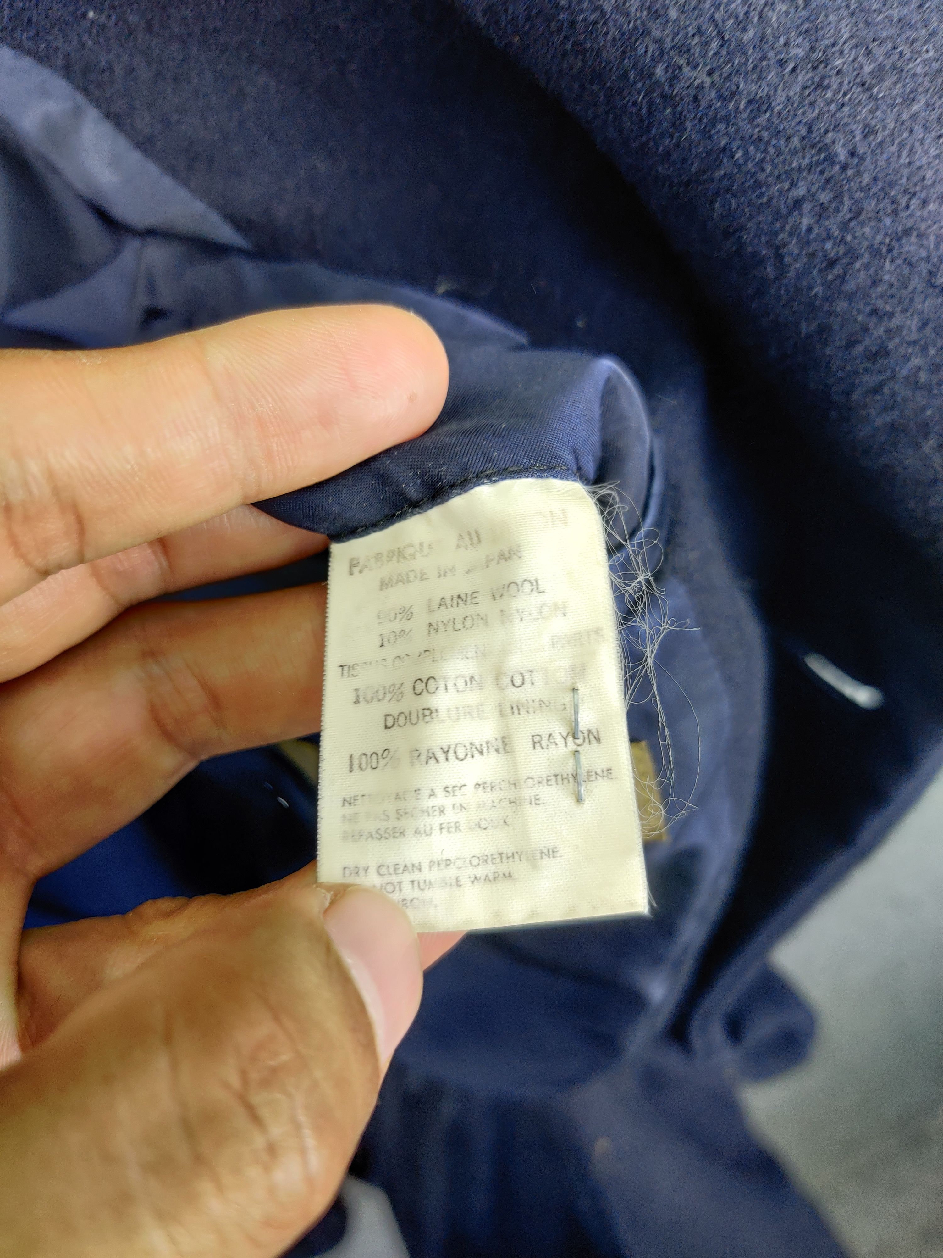 Y's for Men Vintage Y's For Men Yohji Yamamoto Wool Blazer Jacket Size US M / EU 48-50 / 2 - 10 Thumbnail