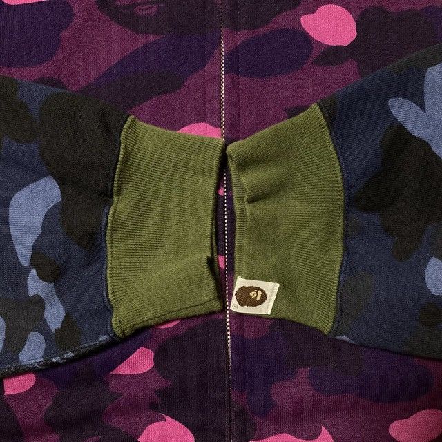 Bape BAPE Crazy Camo Full Zip Hoodie a bathing ape NIGO Size US L / EU 52-54 / 3 - 4 Thumbnail