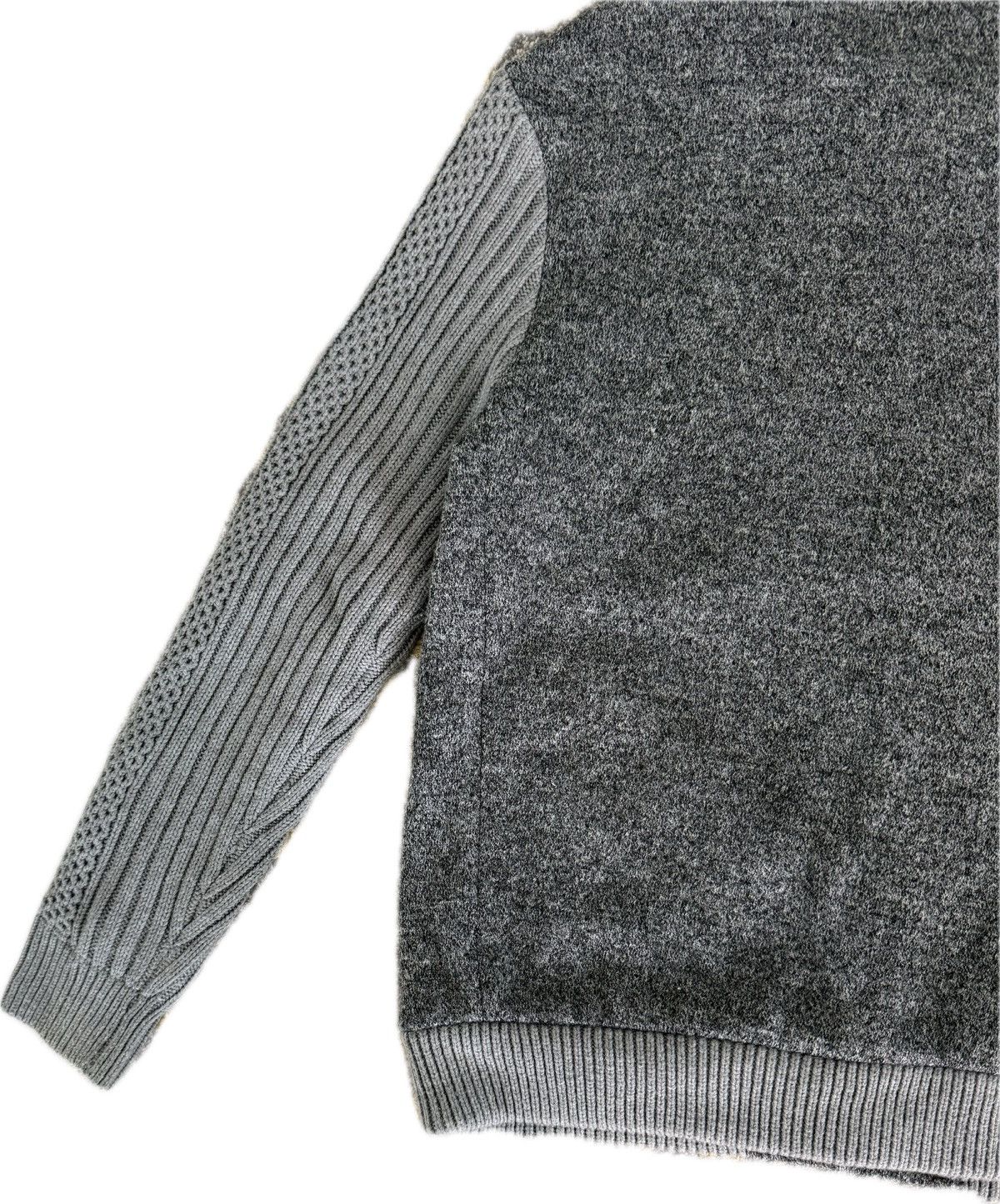 Burberry Prorsum Burberry Brit Cable Knit Jacket Varsity Style Jacket Size US XL / EU 56 / 4 - 6 Thumbnail