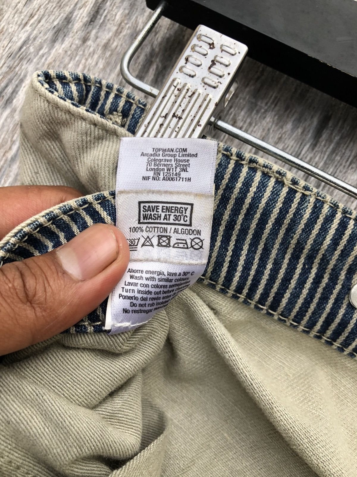 Japanese Brand × Seditionaries × Topman Designer Pants TopMan LTD Vintage Skinny Pattern Size US 32 / EU 48 - 11 Thumbnail