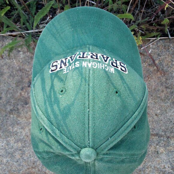 NCAA Michigan State Spartans Strap Back Hat Cap Size ONE SIZE - 4 Thumbnail